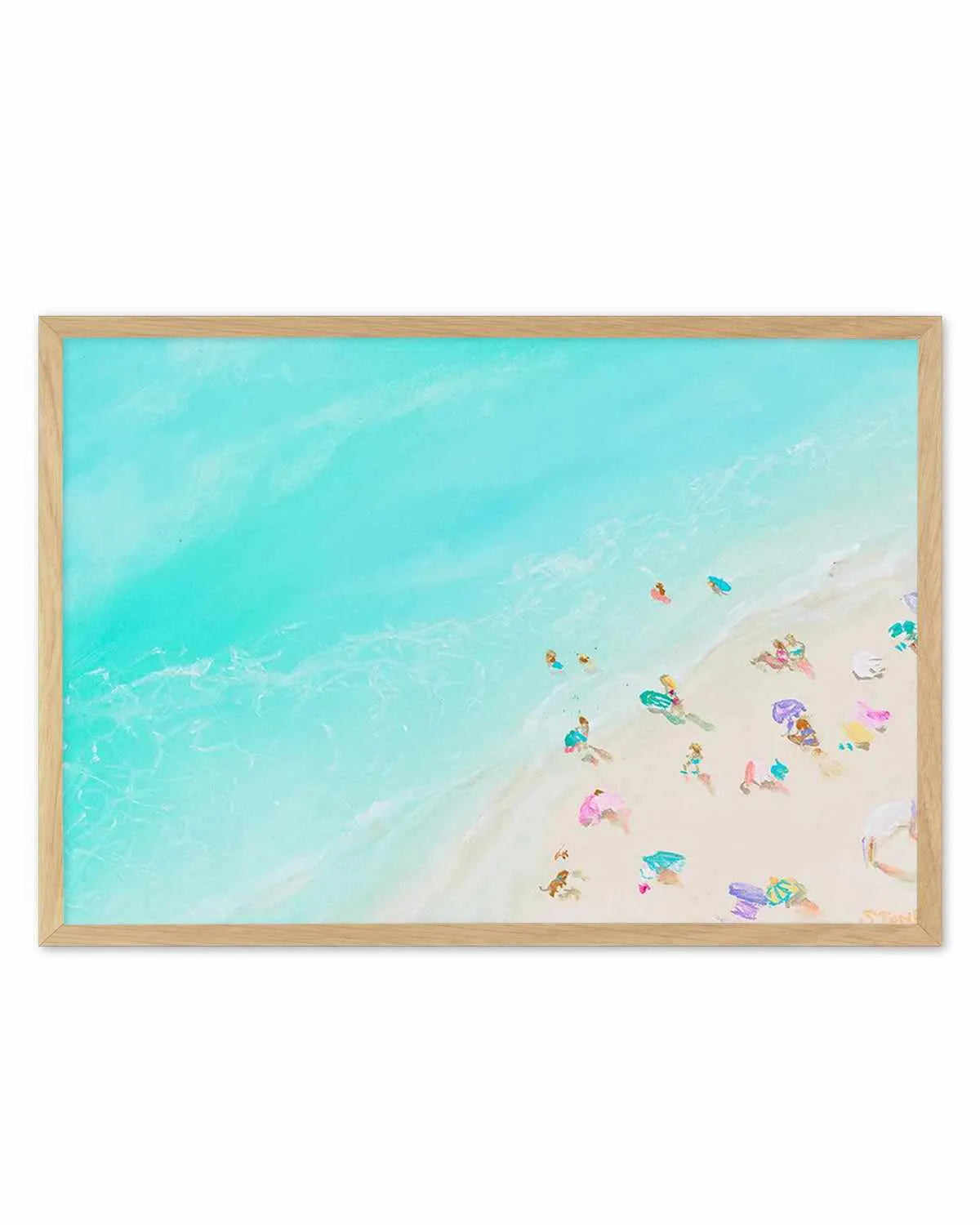 Summer in Manly by Belinda Stone Art Print from Olive et Oriel where you can shop wallpaper and artworks online