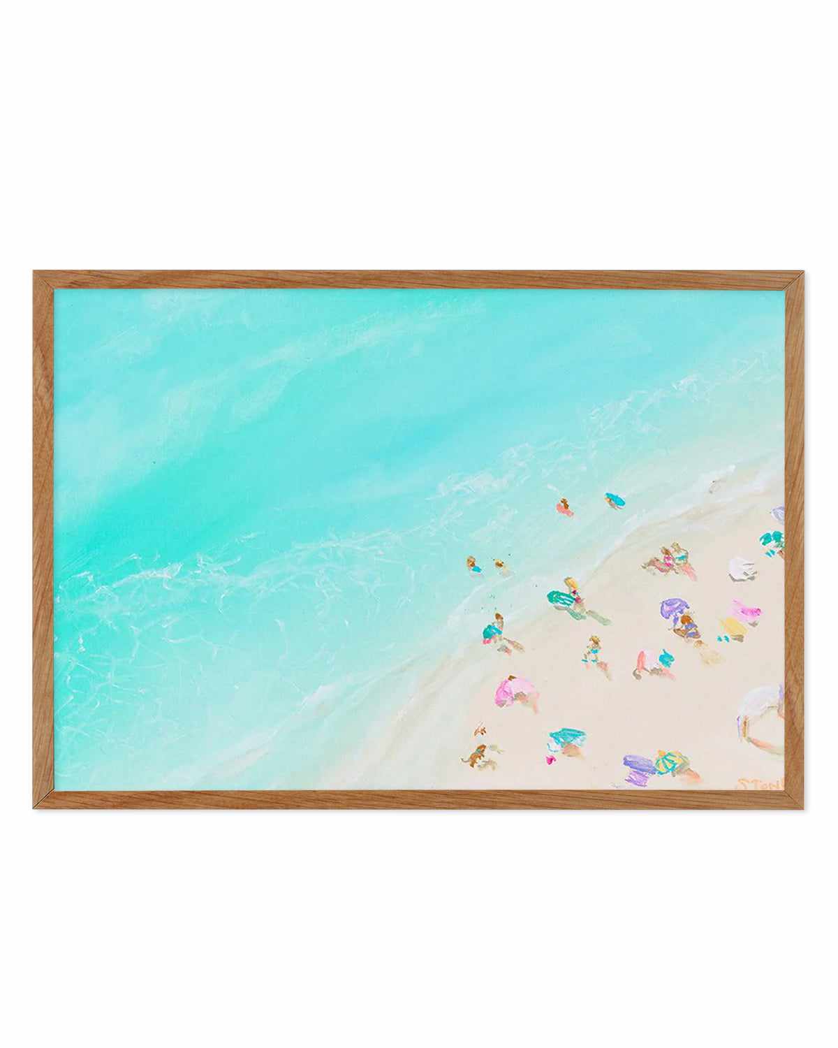 Summer in Manly by Belinda Stone Art Print