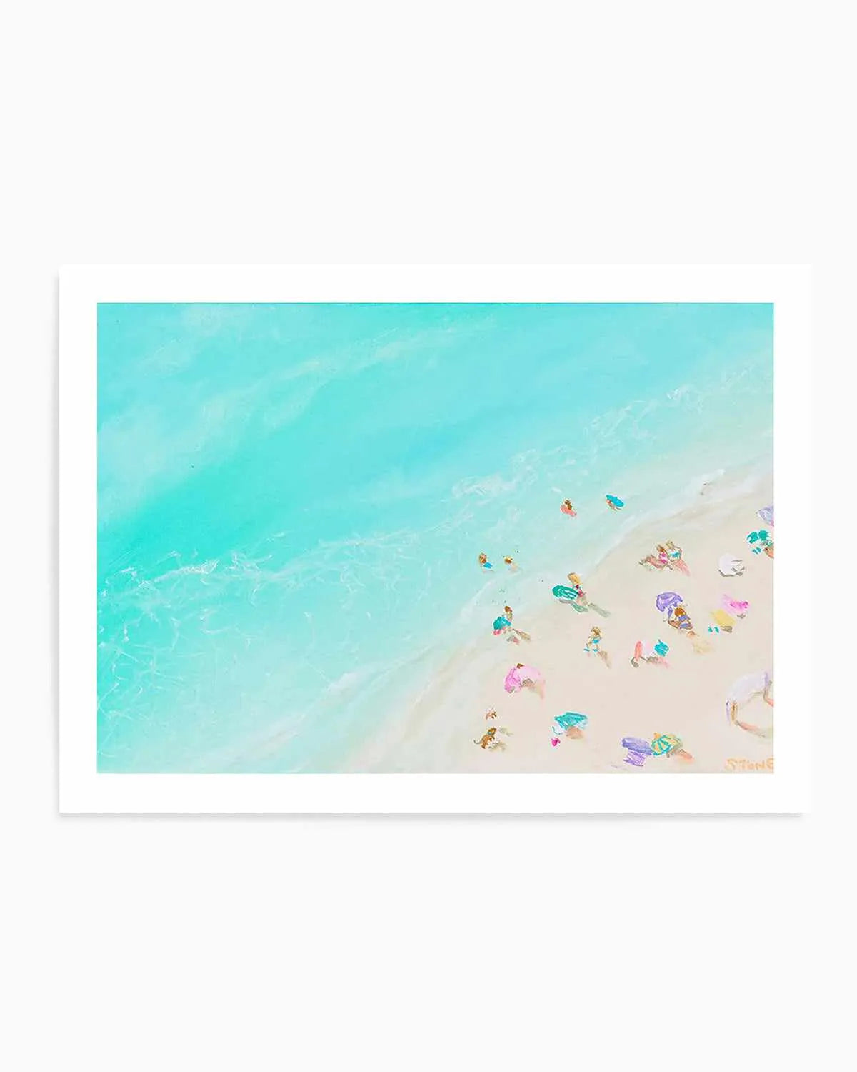 Summer in Manly by Belinda Stone Art Print from Olive et Oriel where you can shop wallpaper and artworks online