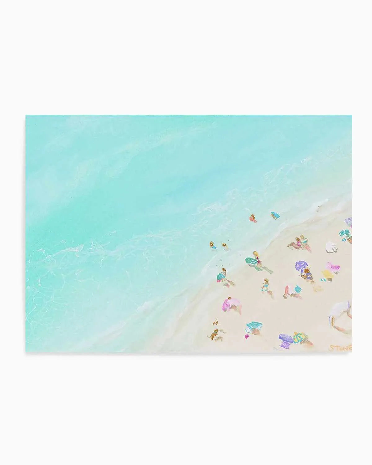Summer in Manly by Belinda Stone Art Print from Olive et Oriel where you can shop wallpaper and artworks online
