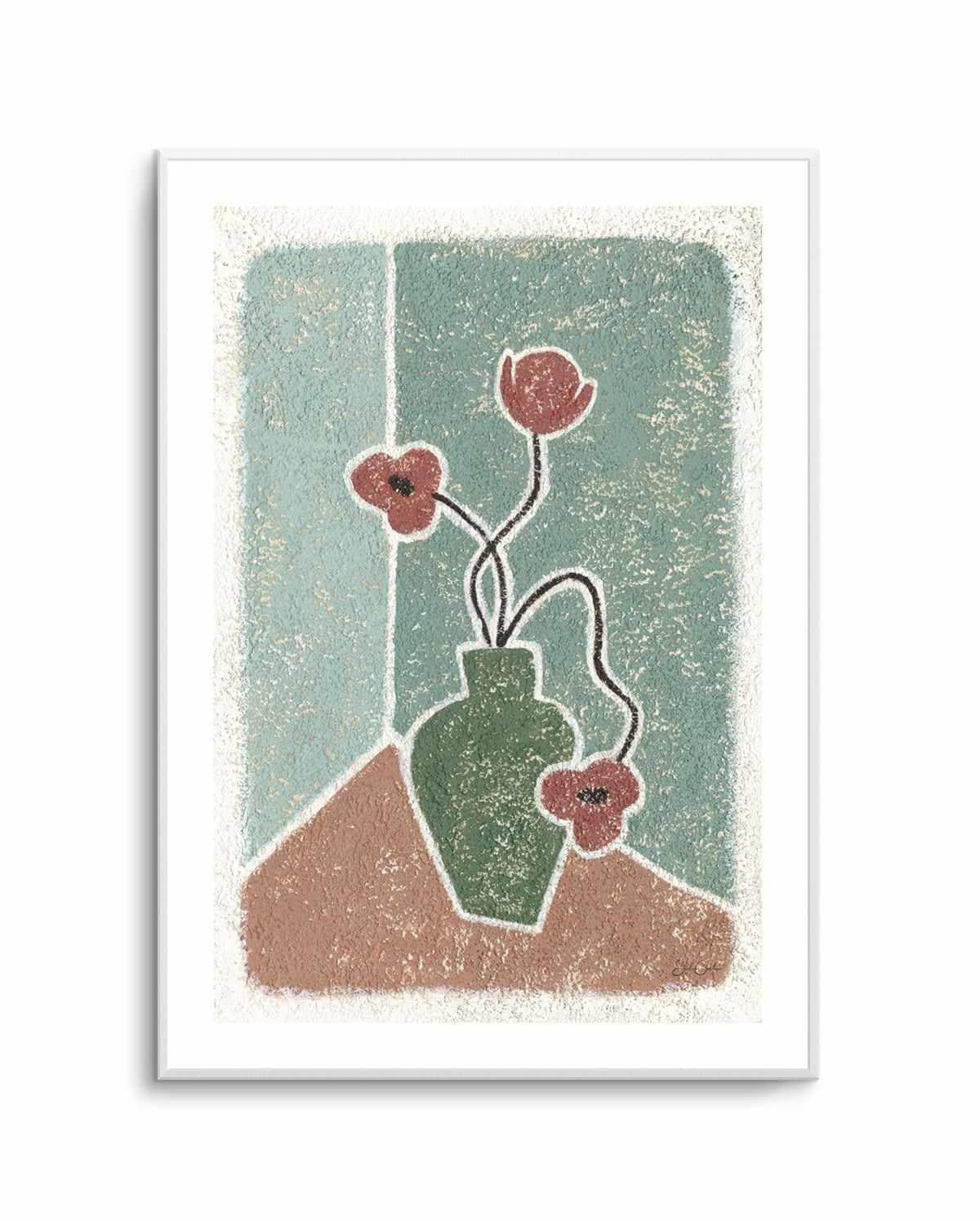 Summer in a Vase by Julie Celina | Art Print from Olive et Oriel where you can shop wallpaper and artworks online