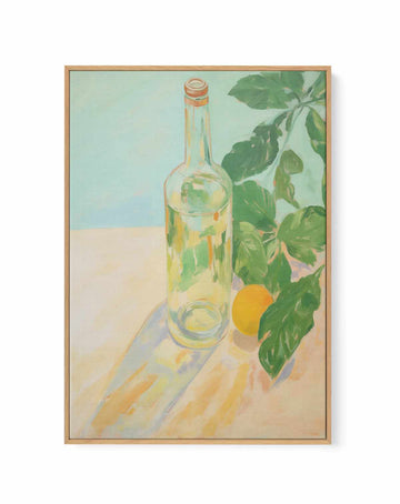 Summer sips | Framed Canvas Art Print from Olive et Oriel where you can shop wallpaper and artworks online