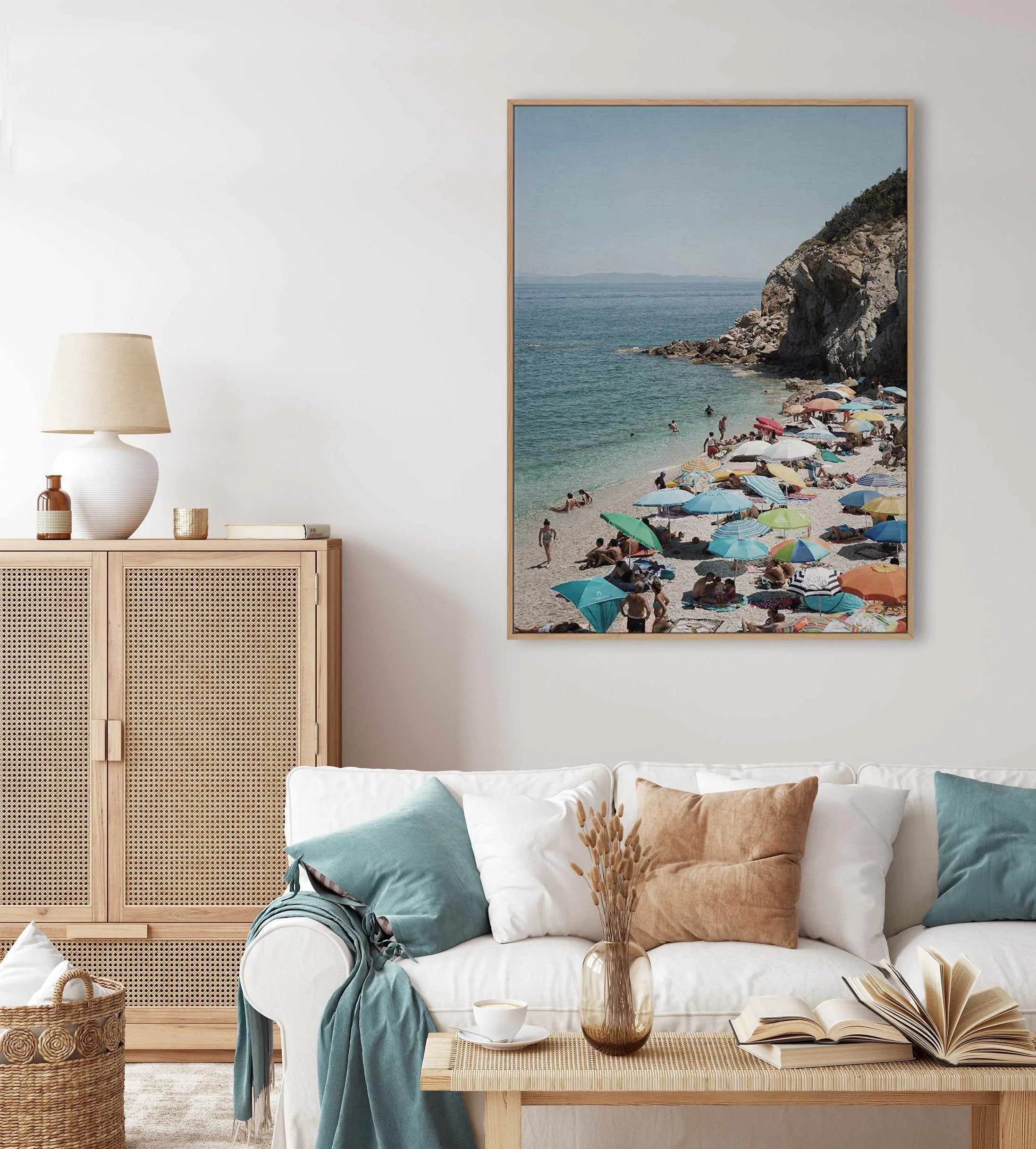 Summer Days by Renee Rae | Framed Canvas Art Print from Olive et Oriel where you can shop wallpaper and artworks online