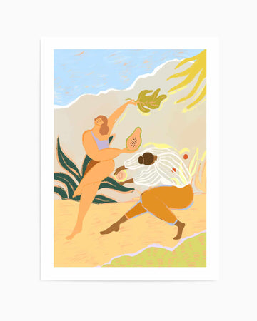Summer Fever by Arty Guava | Art Print from Olive et Oriel where you can shop wallpaper and artworks online