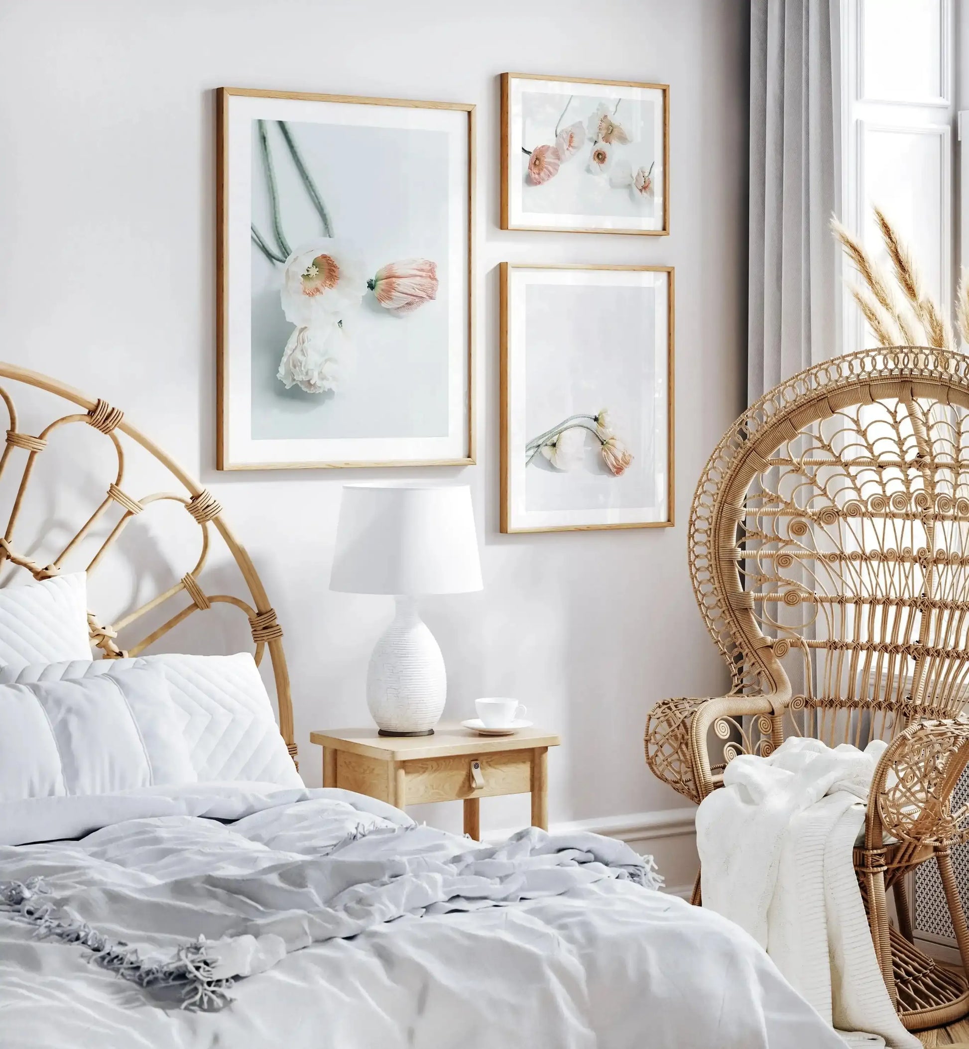 Summer Poppies II | PT Art Print-PRINT-Olive et Oriel-Olive et Oriel-Buy-Australian-Art-Prints-Online-with-Olive-et-Oriel-Your-Artwork-Specialists-Austrailia-Decorate-With-Coastal-Photo-Wall-Art-Prints-From-Our-Beach-House-Artwork-Collection-Fine-Poster-and-Framed-Artwork