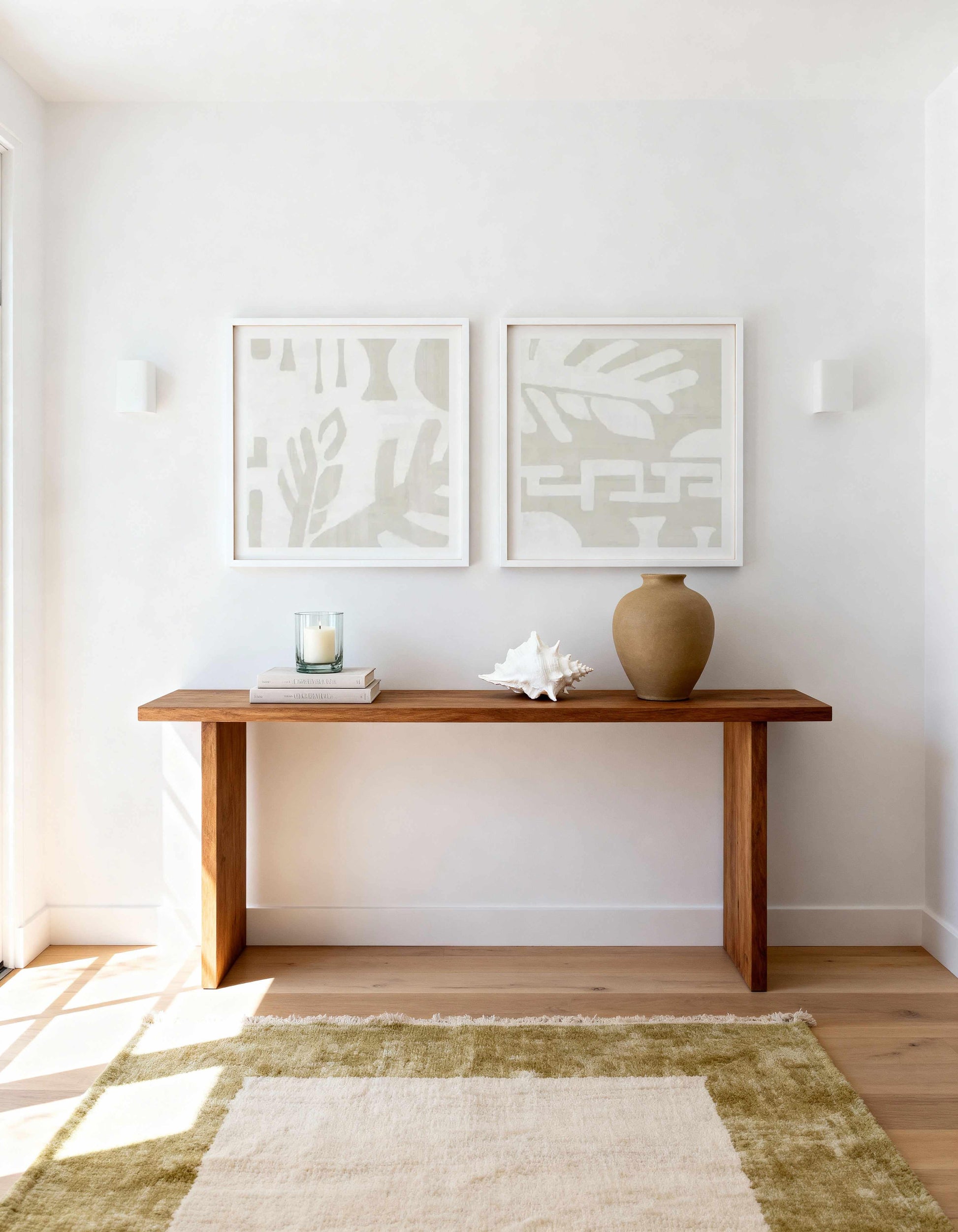 Summer Shadows I & II Art Print Set of 2 | Matching Wall Art from Olive et Oriel where you can shop wallpaper and artworks online