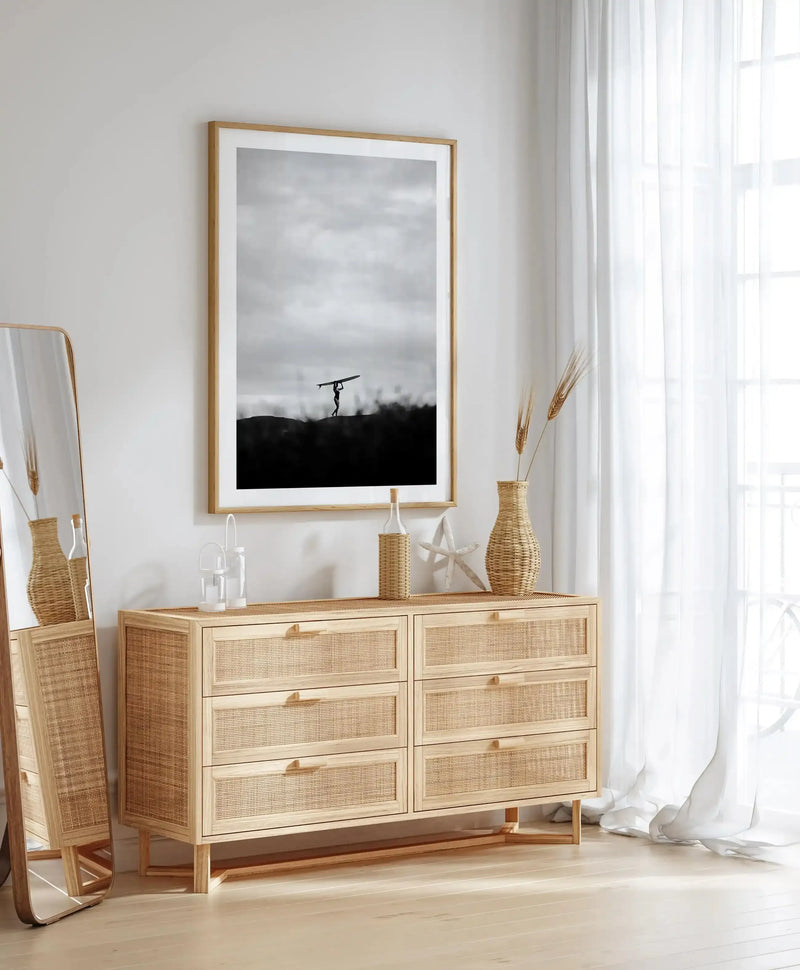 Summer Storm I by Mario Stefanelli Art Print black black & white art print