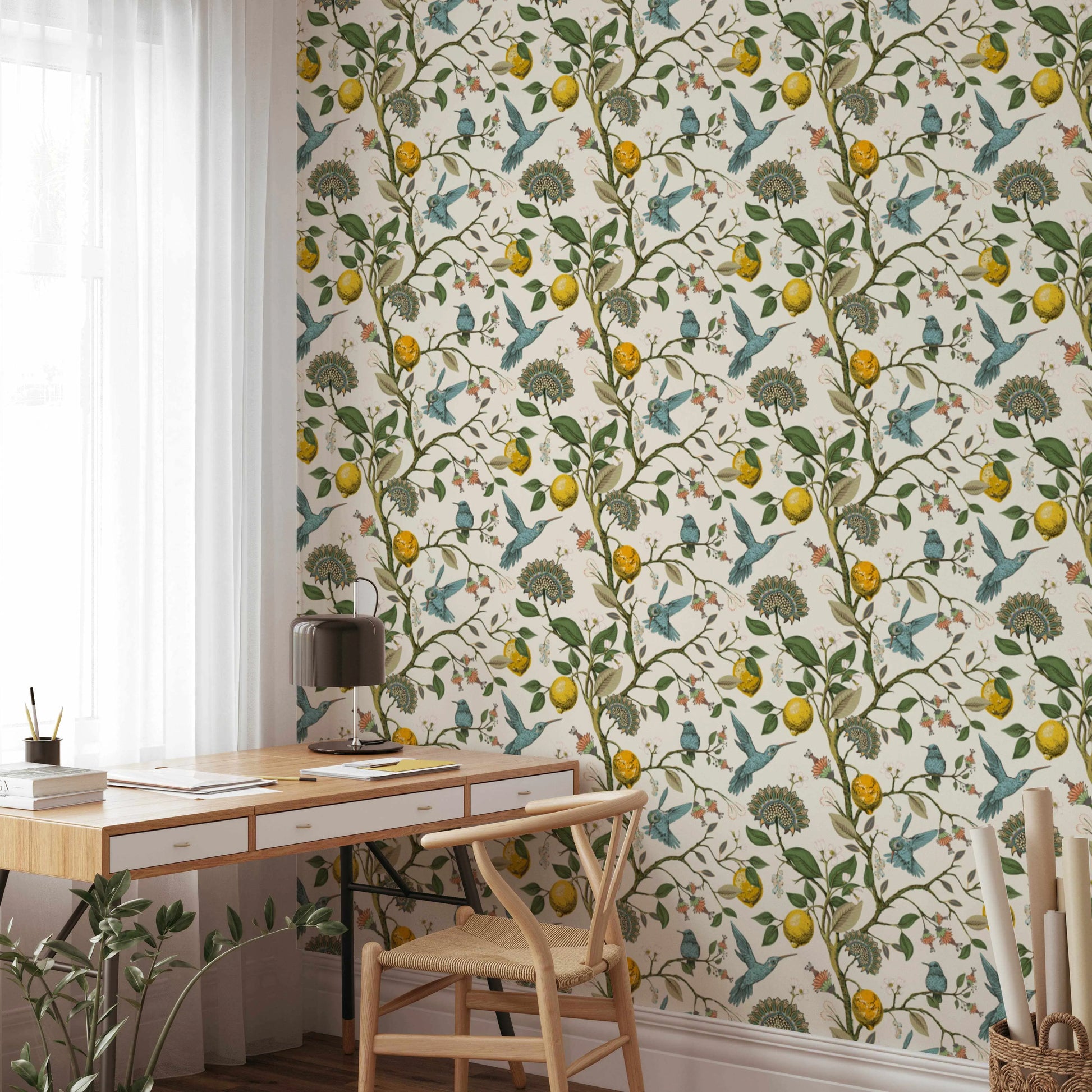 Summer in Capri Wallpaper from Olive et Oriel where you can shop wallpaper and artworks online