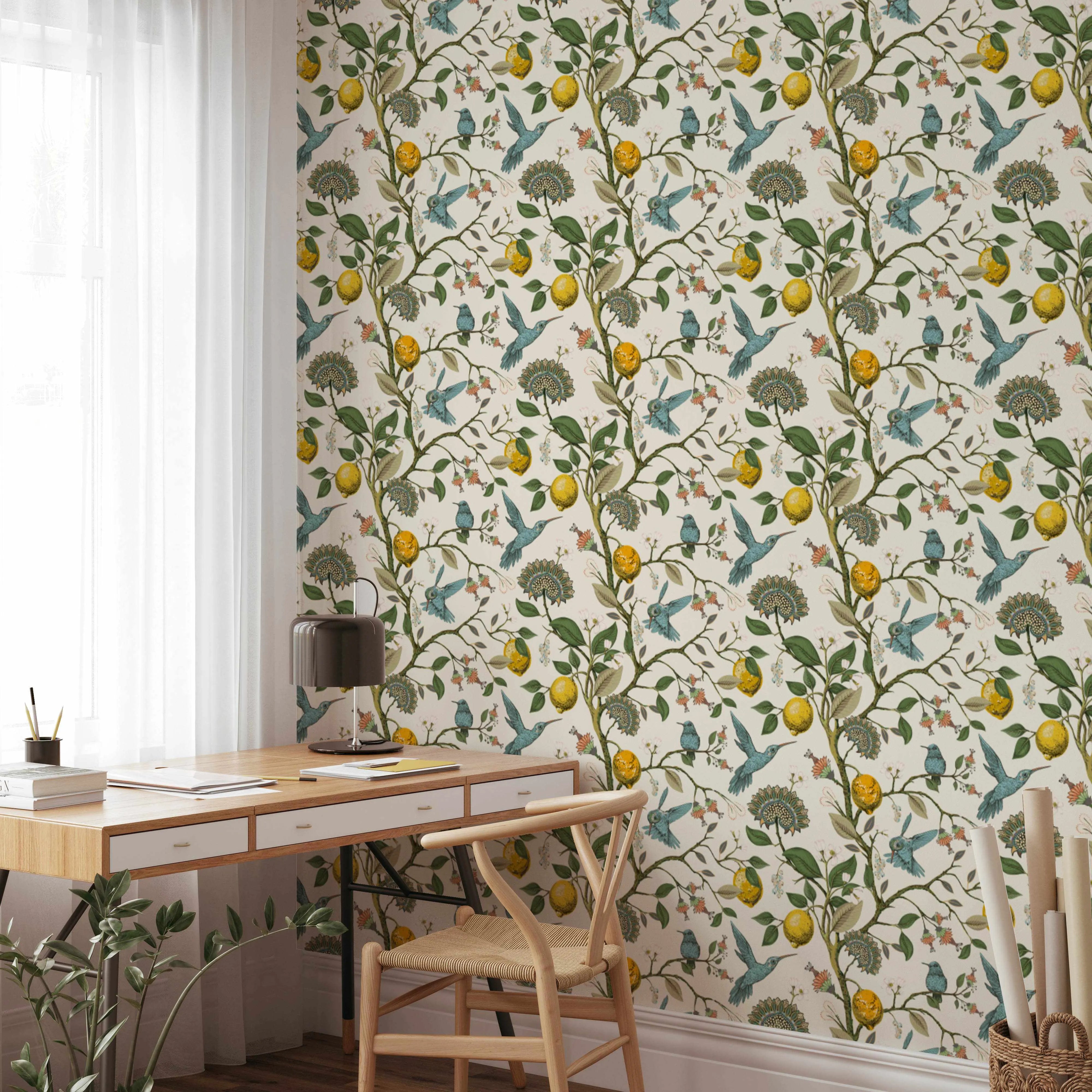 Summer in Capri Wallpaper from Olive et Oriel where you can shop wallpaper and artworks online