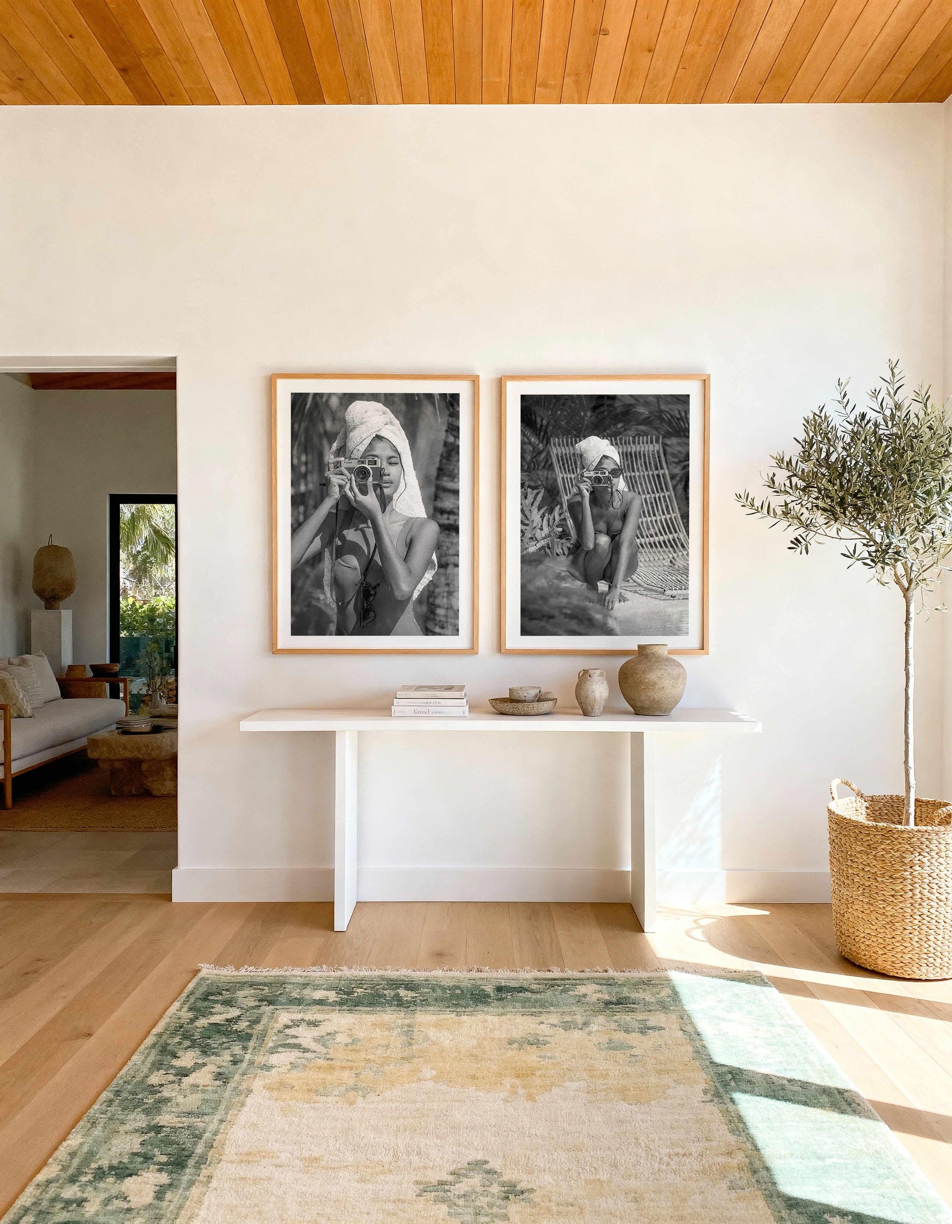 Summer of Love I & II Art Print Set of 2 | Matching Wall Art from Olive et Oriel where you can shop wallpaper and artworks online