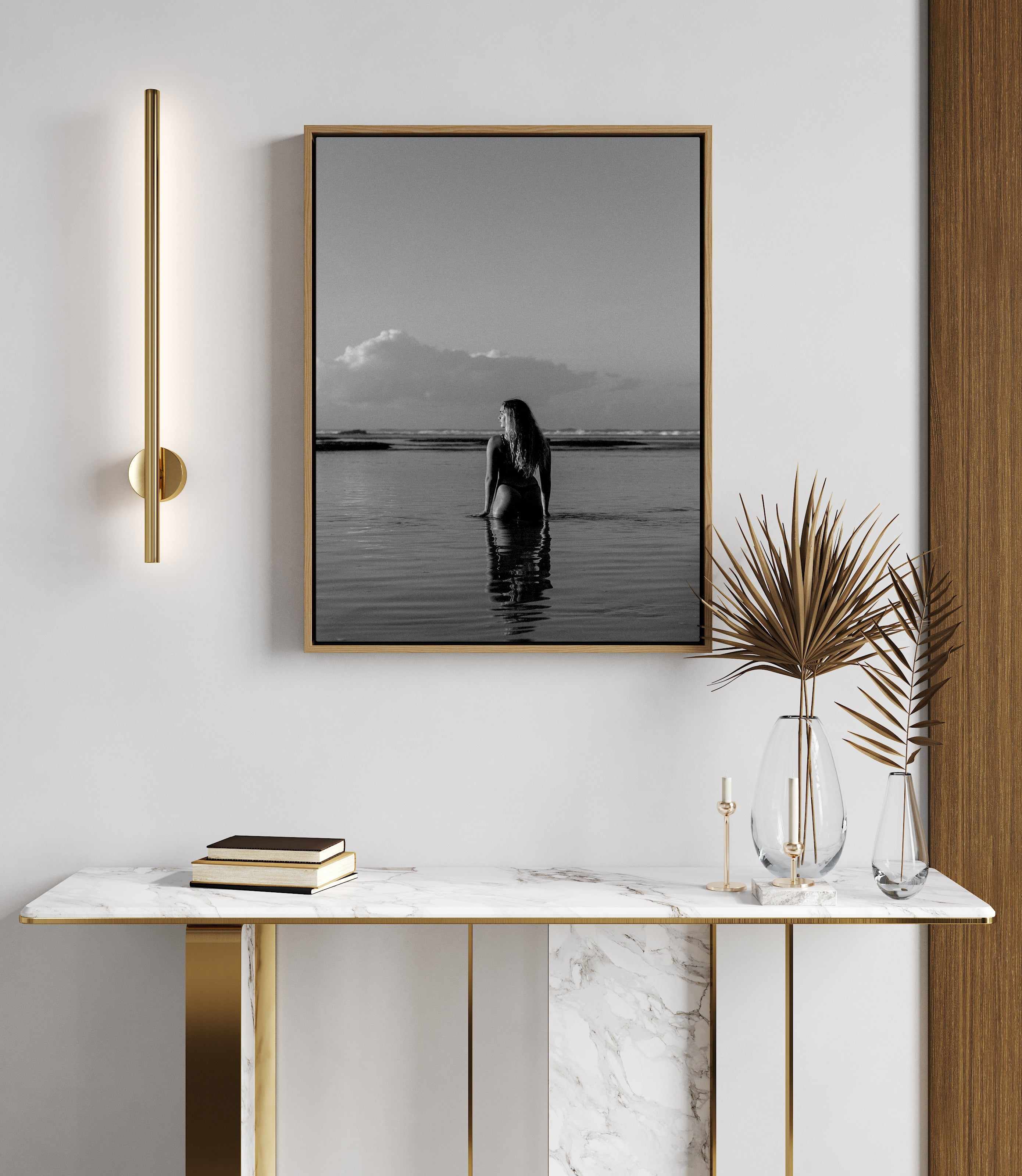 Sun Dancer by Riccardo Camilli | Framed Canvas Art Print