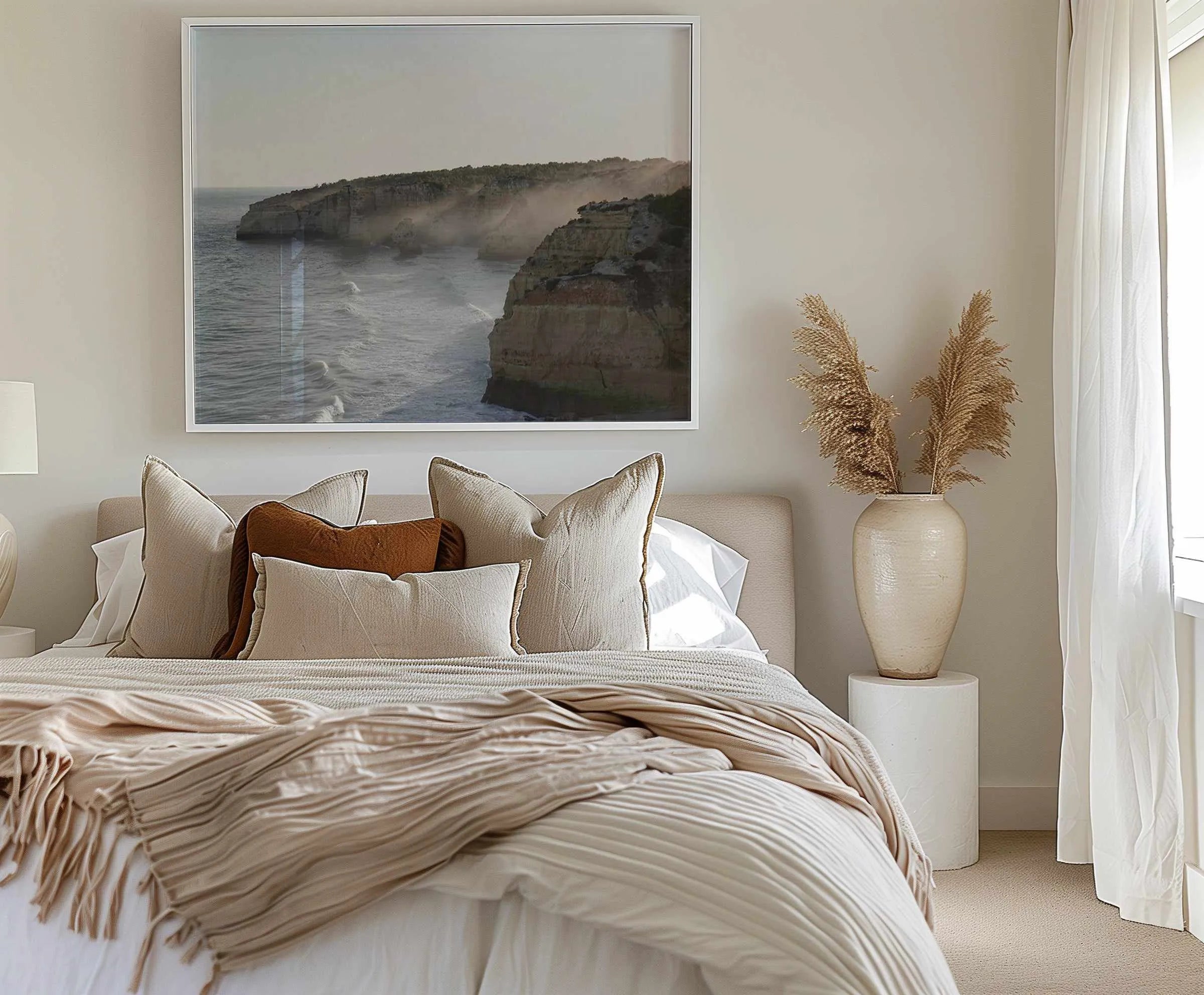 Sun Glow by Tim Reed | Framed Canvas Art Print from Olive et Oriel where you can shop wallpaper and artworks online
