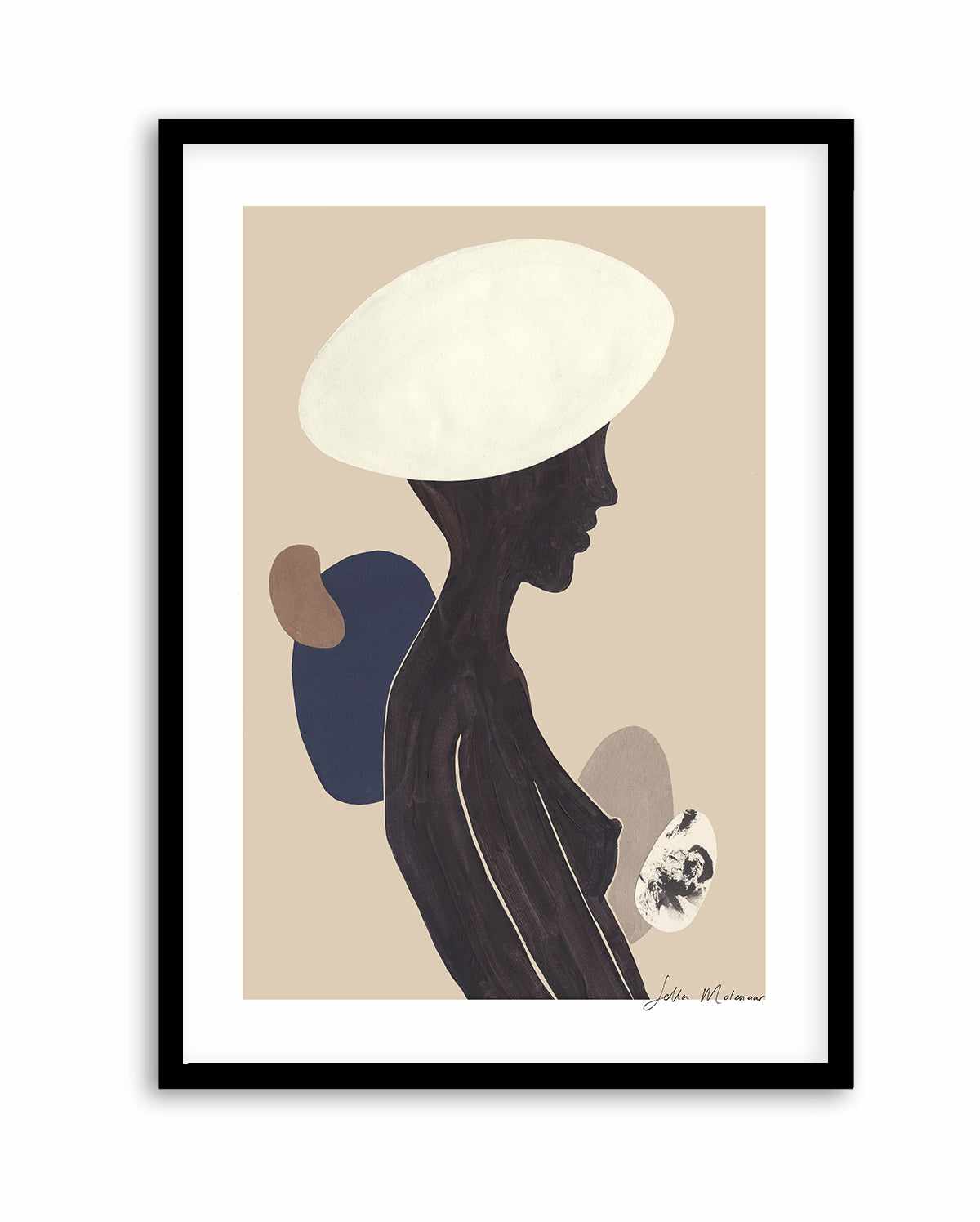 Sun Hat by Sella Molenaar | Art Print from Olive et Oriel where you can shop wallpaper and artworks online
