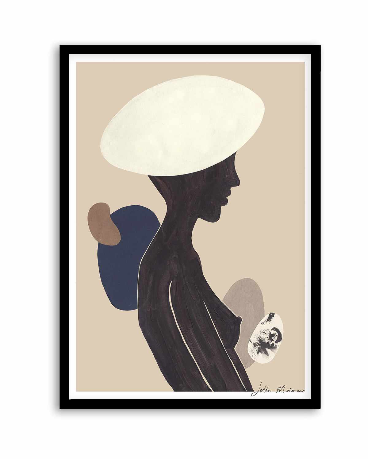 Sun Hat by Sella Molenaar | Art Print from Olive et Oriel where you can shop wallpaper and artworks online