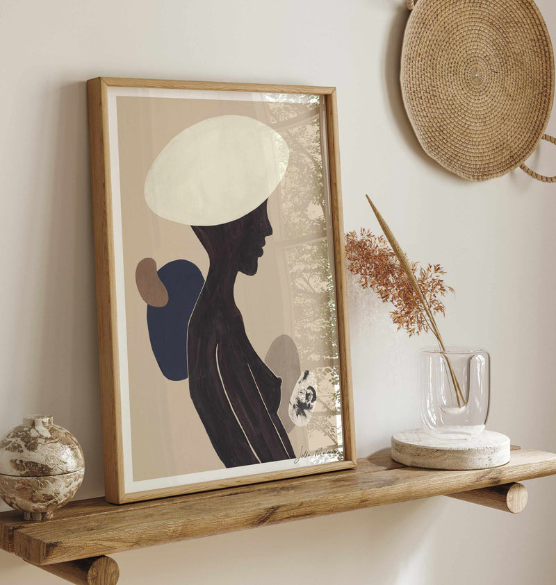 Sun Hat by Sella Molenaar | Art Print from Olive et Oriel where you can shop wallpaper and artworks online