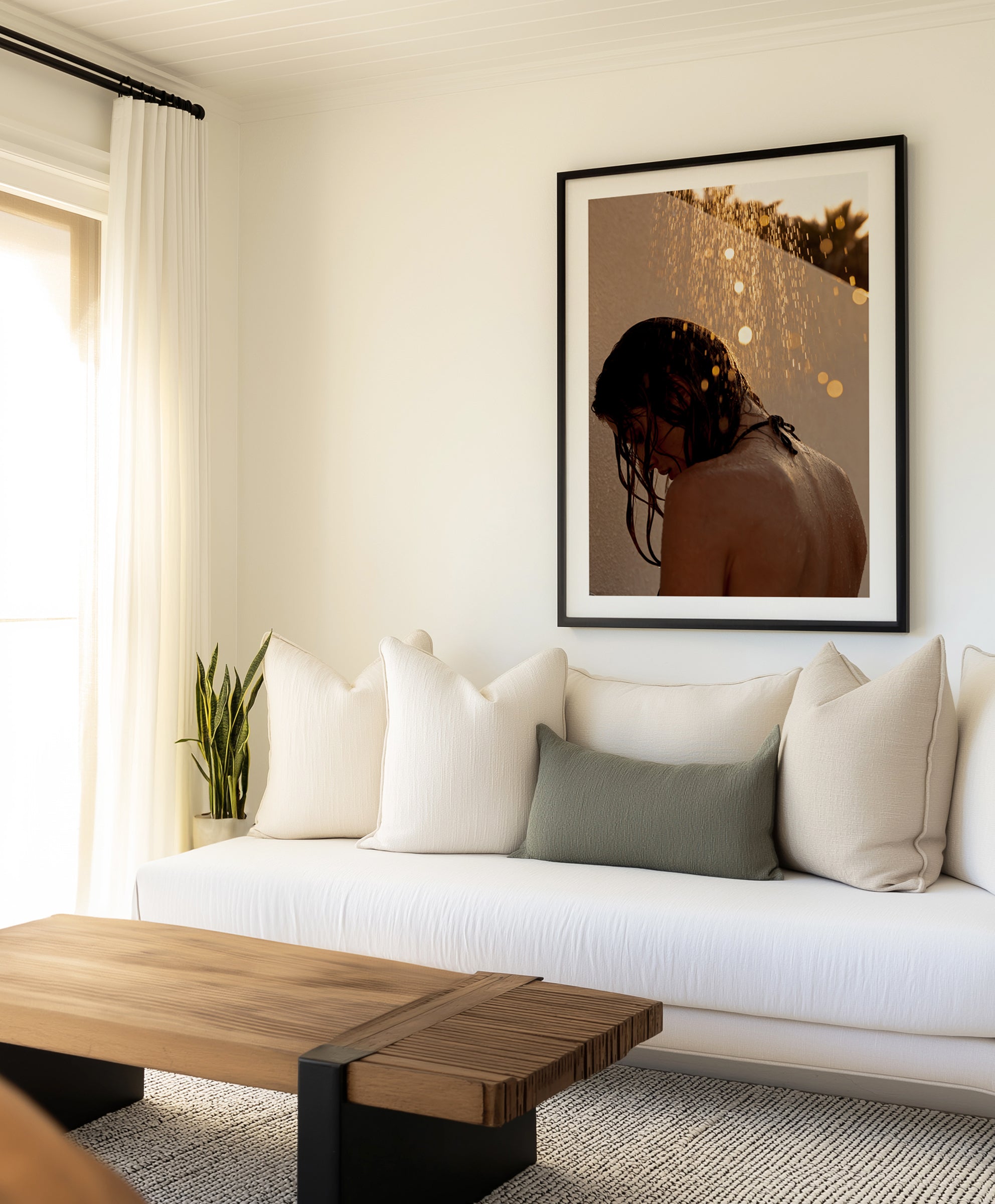 Sun Shower | Art Print from Olive et Oriel where you can shop wallpaper and artworks online