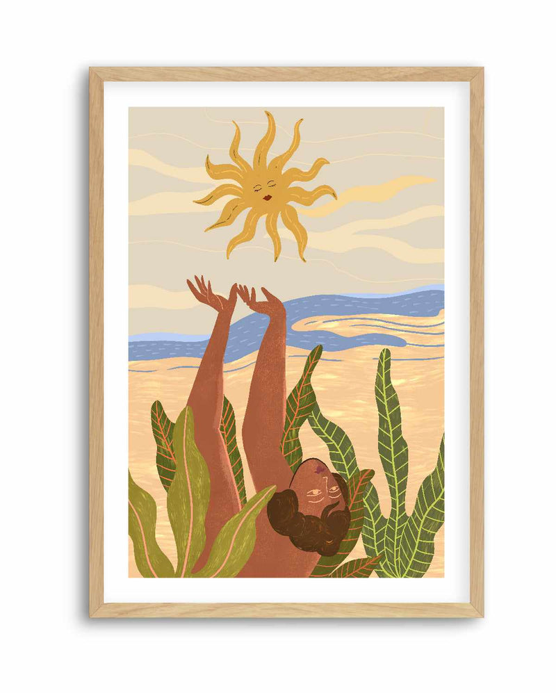 Sun Worship by Arty Guava | Art Print