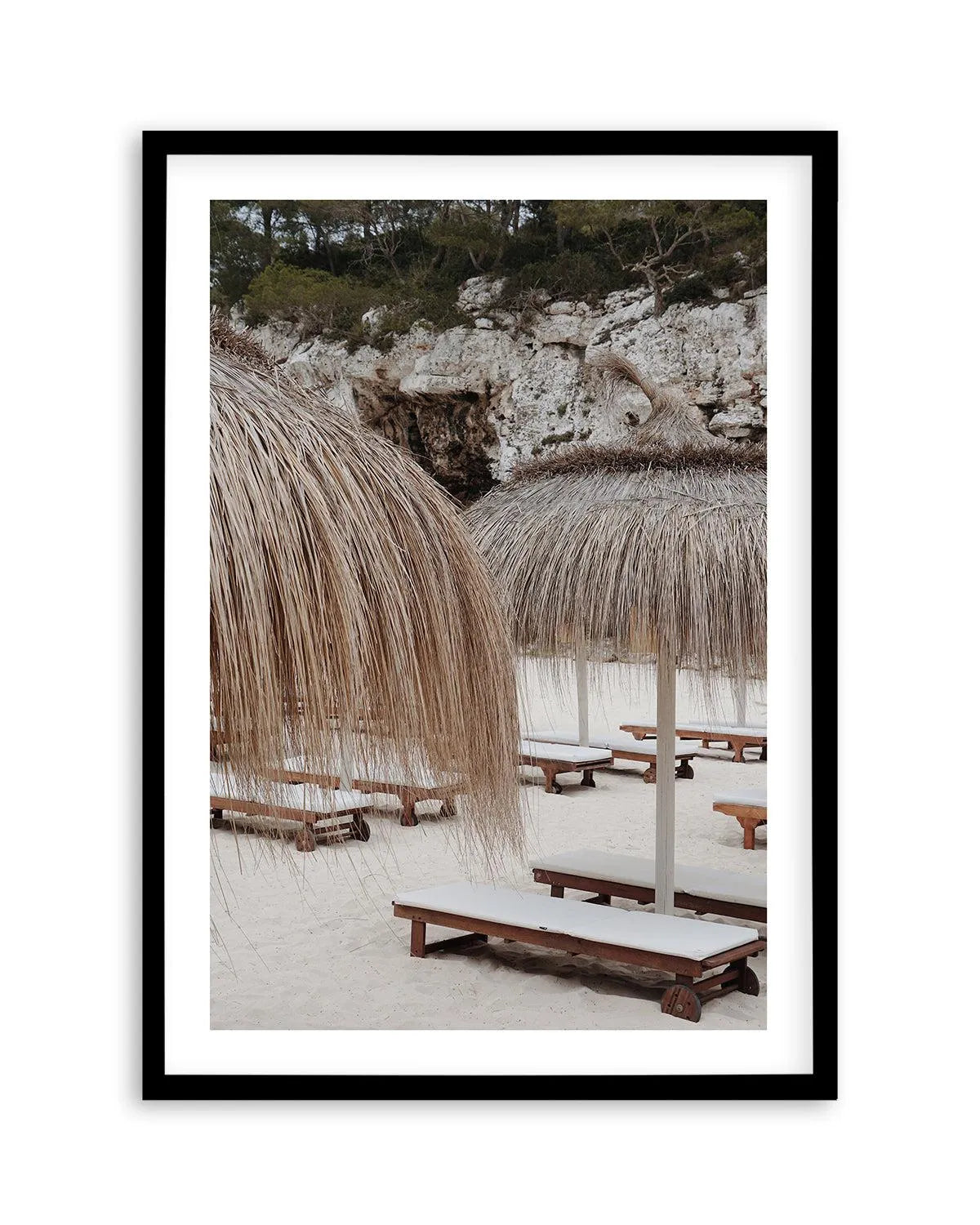 Sunbeds in Italy by Renee Rae Art Print from Olive et Oriel where you can shop wallpaper and artworks online