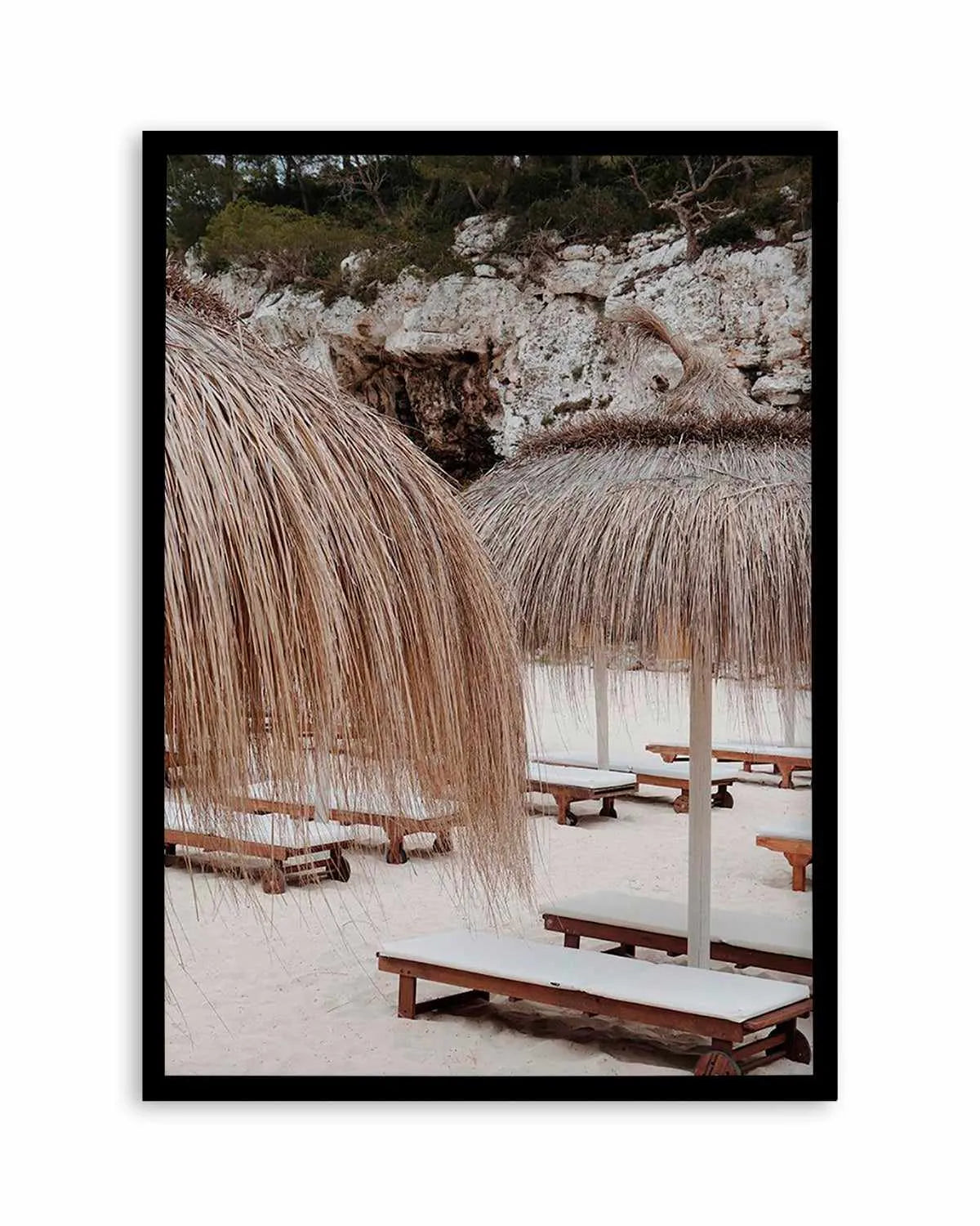 Sunbeds in Italy by Renee Rae Art Print from Olive et Oriel where you can shop wallpaper and artworks online