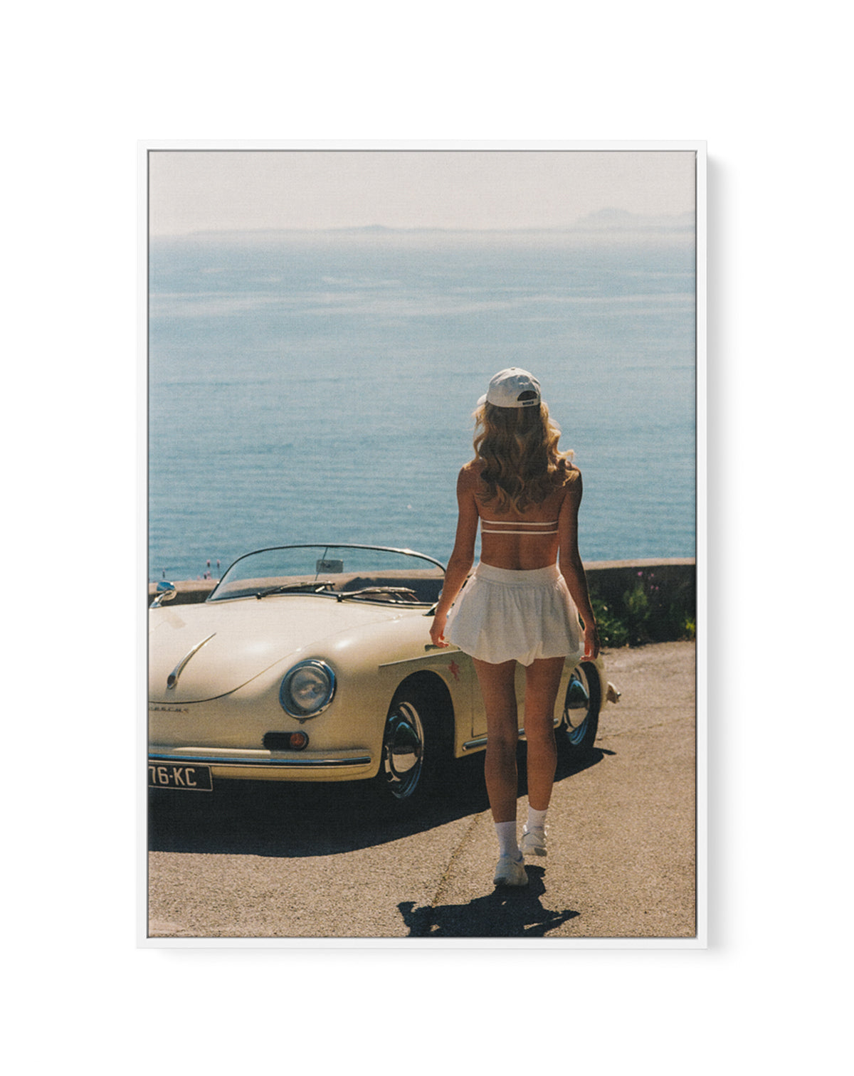 Sunday Drive by Carson Grzegorczyk | Framed Canvas Wall Art