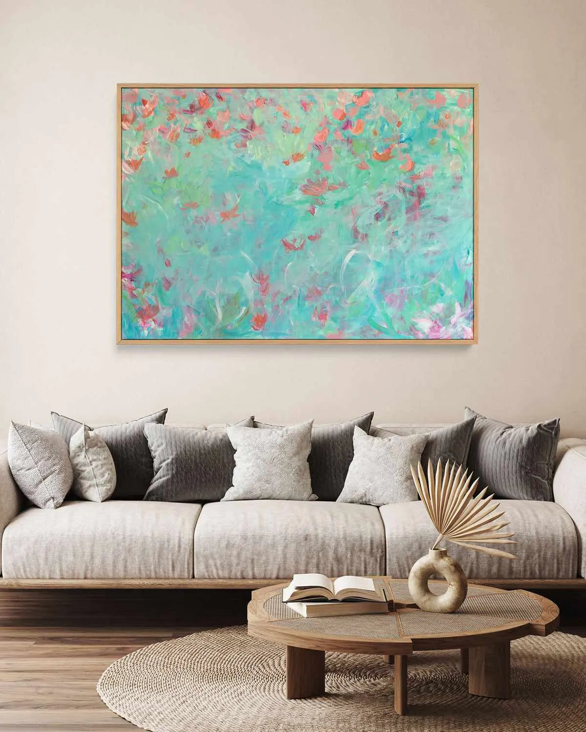 Sunday Driving by Tamara Gonda | Framed Canvas Art Print from Olive et Oriel where you can shop wallpaper and artworks online