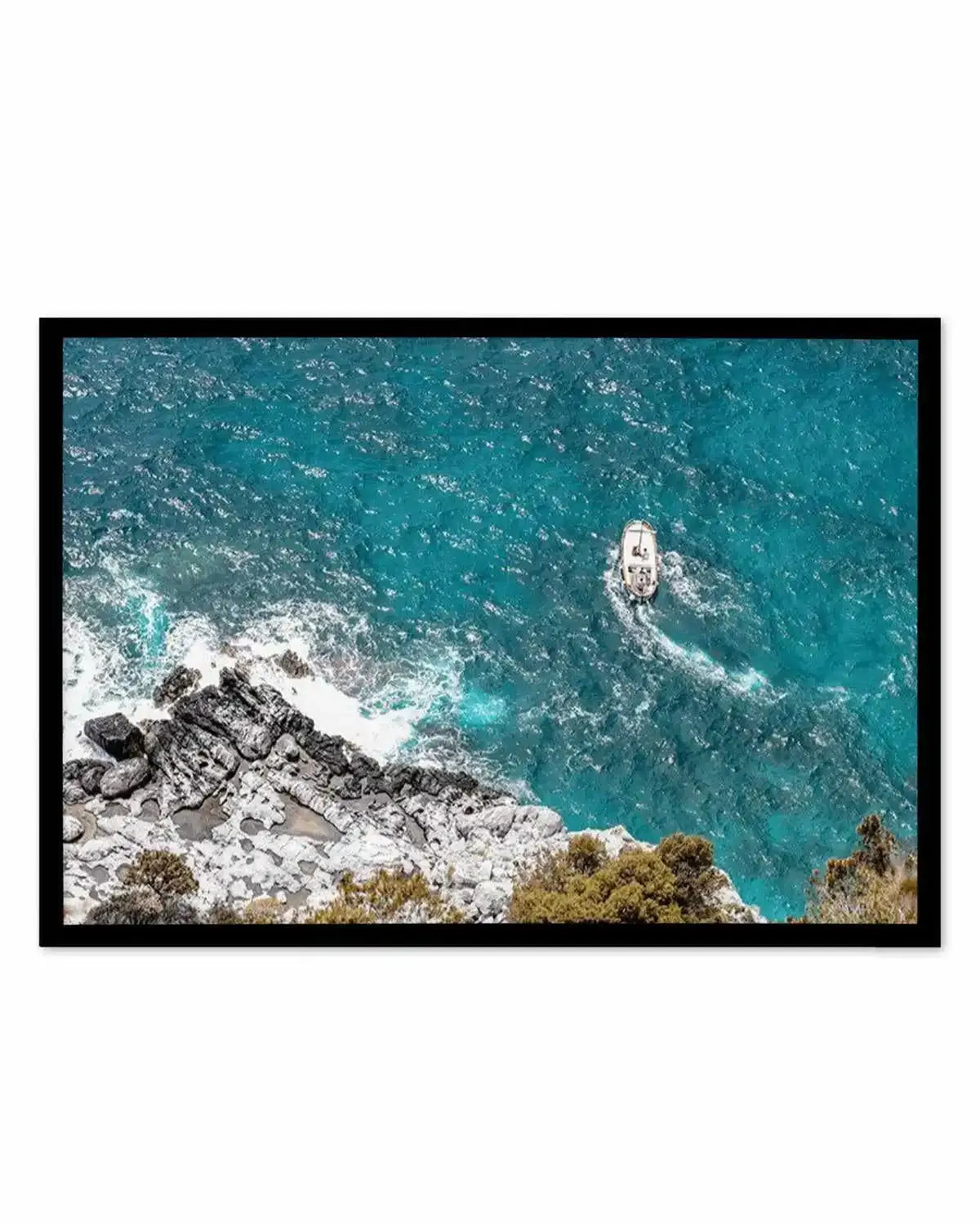 Sunday Sailing | Capri Art Print from Olive et Oriel where you can shop wallpaper and artworks online