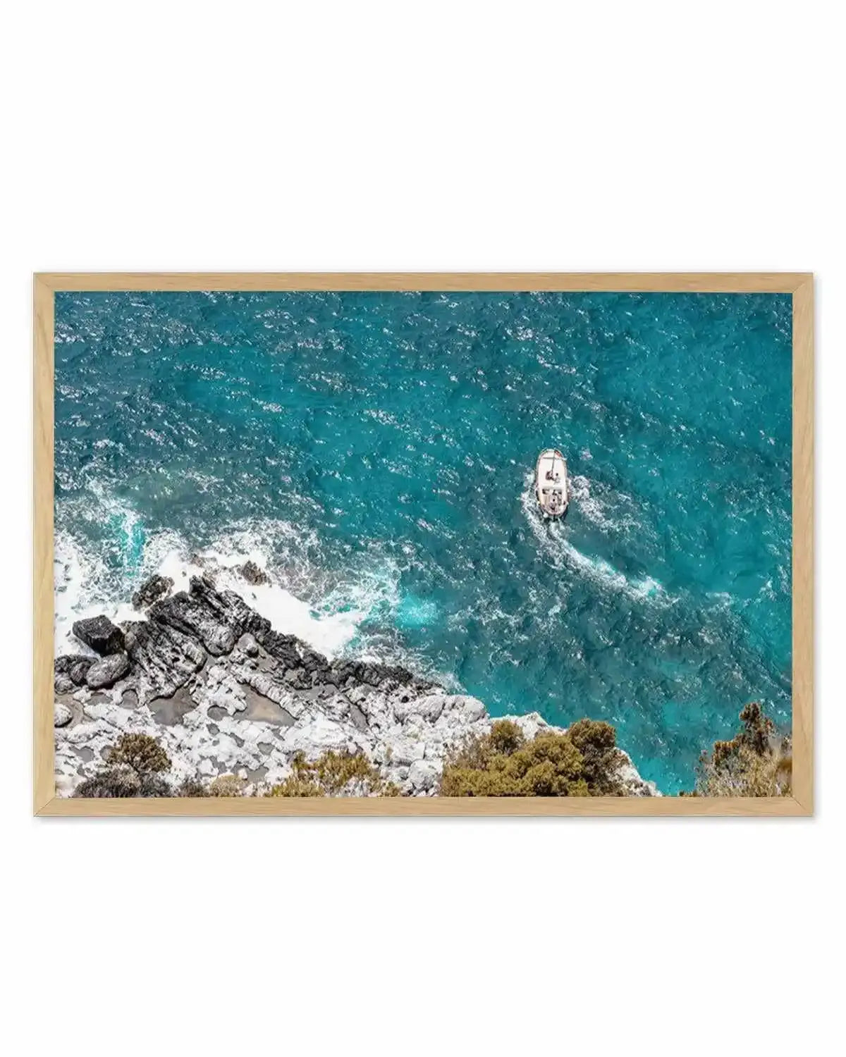 Sunday Sailing | Capri Art Print from Olive et Oriel where you can shop wallpaper and artworks online