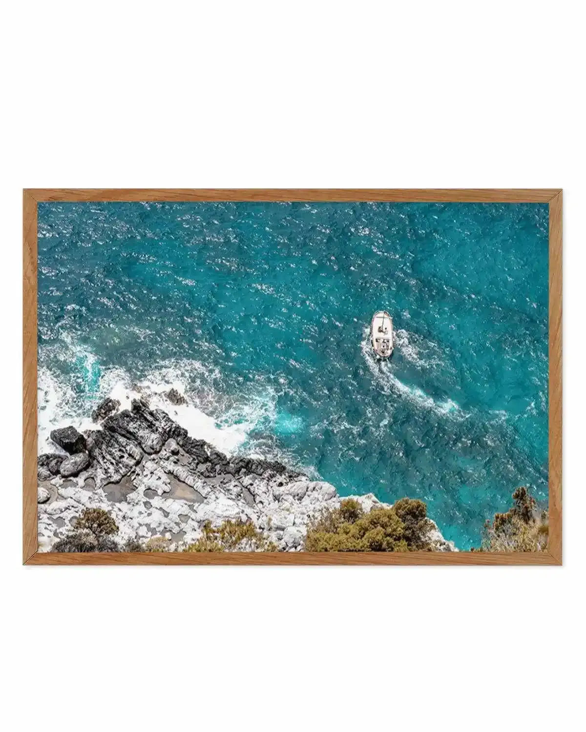 Sunday Sailing | Capri Art Print from Olive et Oriel where you can shop wallpaper and artworks online