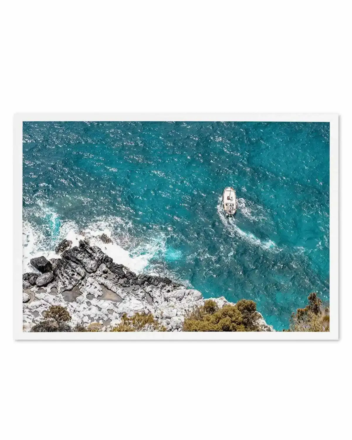 Sunday Sailing | Capri Art Print from Olive et Oriel where you can shop wallpaper and artworks online