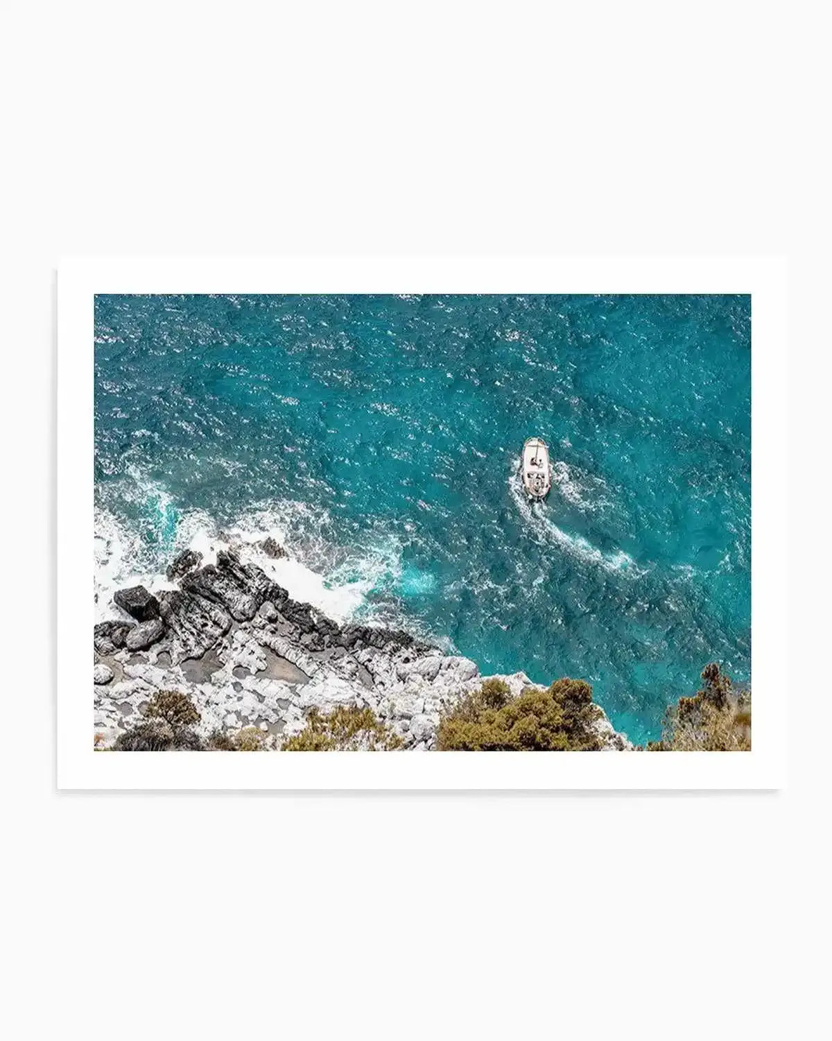 Sunday Sailing | Capri Art Print from Olive et Oriel where you can shop wallpaper and artworks online