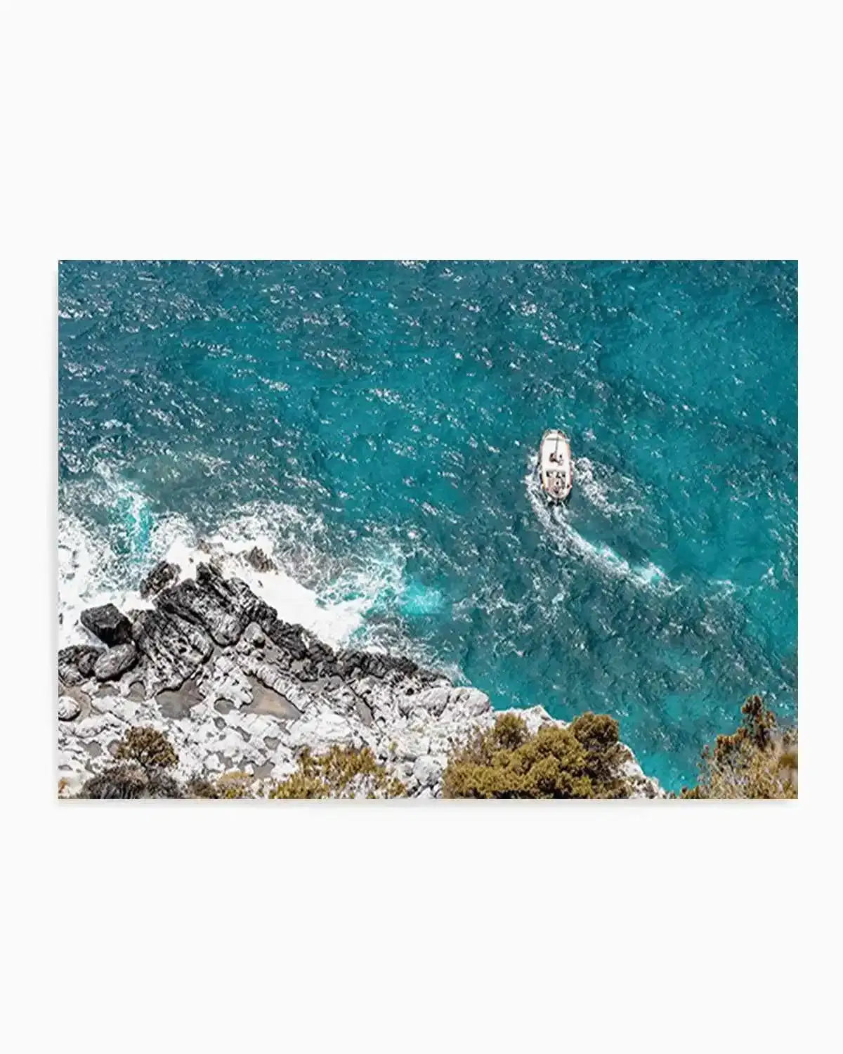 Sunday Sailing | Capri Art Print from Olive et Oriel where you can shop wallpaper and artworks online