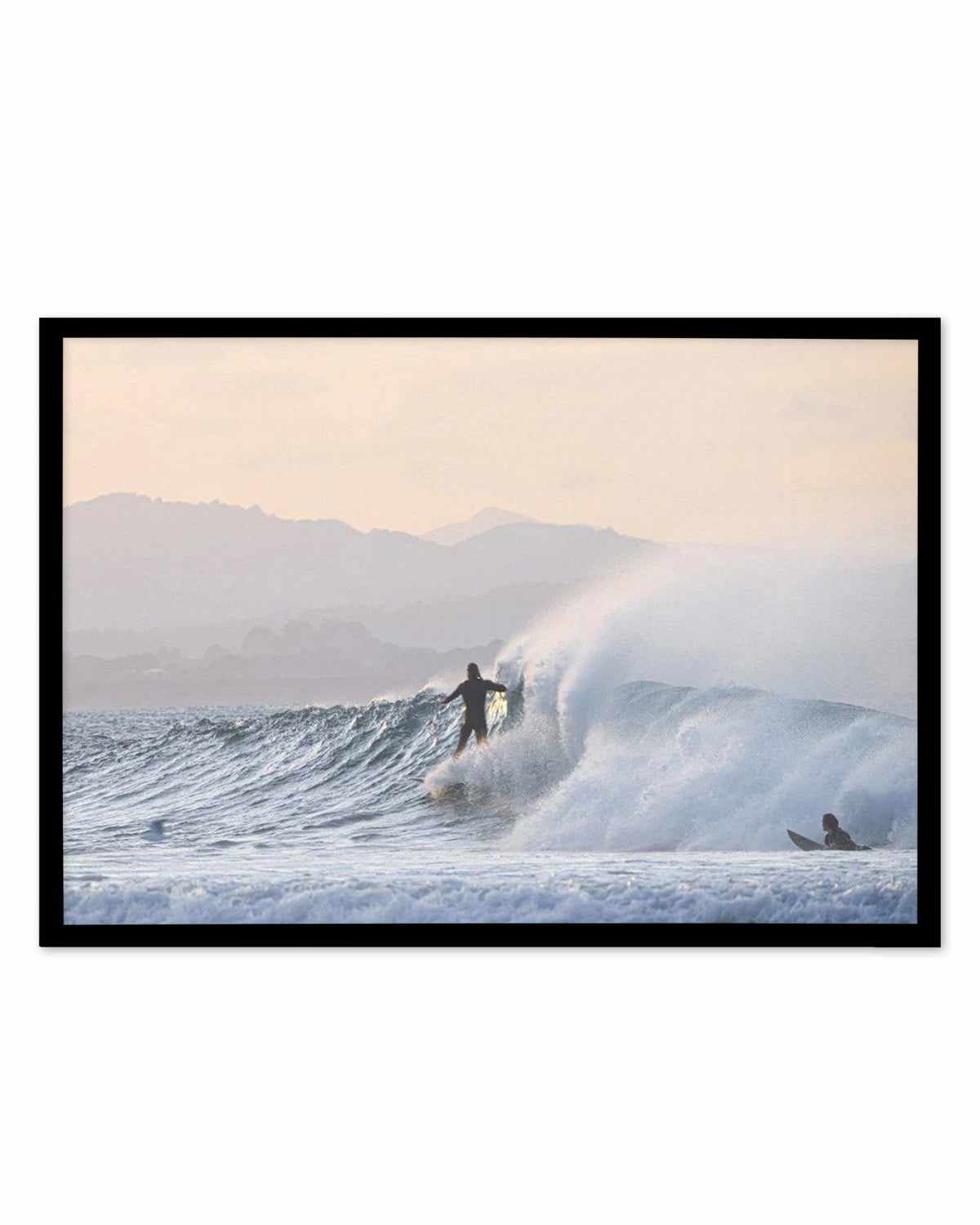 Sunday Surf, The Pass Art Print