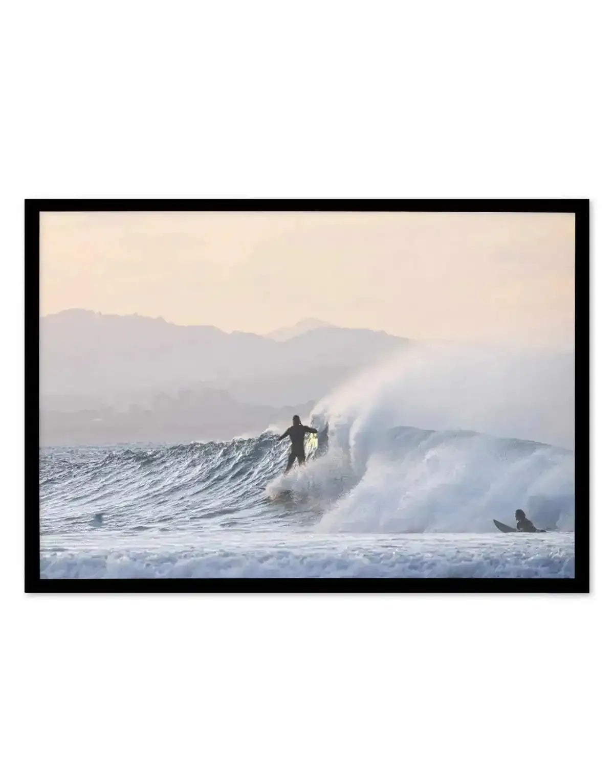 Sunday Surf, The Pass Art Print from Olive et Oriel where you can shop wallpaper and artworks online