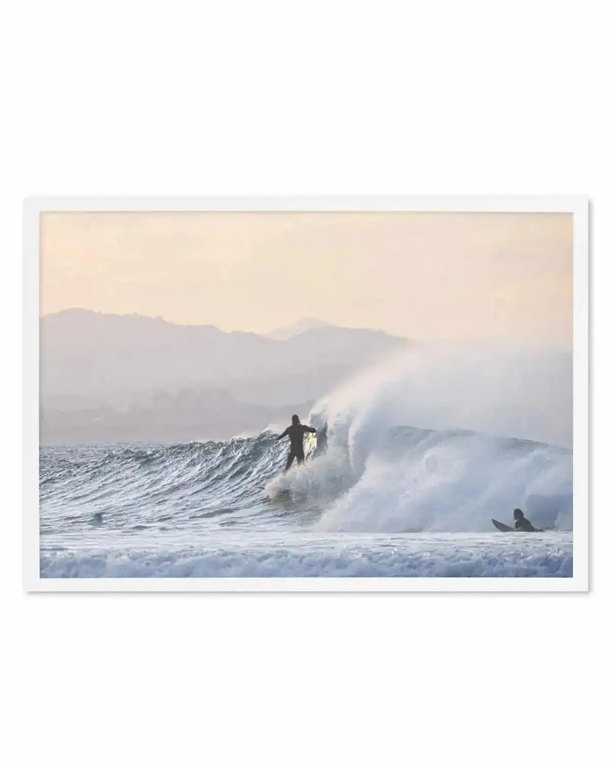 Sunday Surf, The Pass Art Print from Olive et Oriel where you can shop wallpaper and artworks online