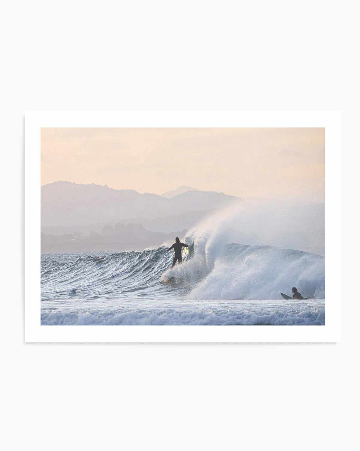 Sunday Surf, The Pass Art Print