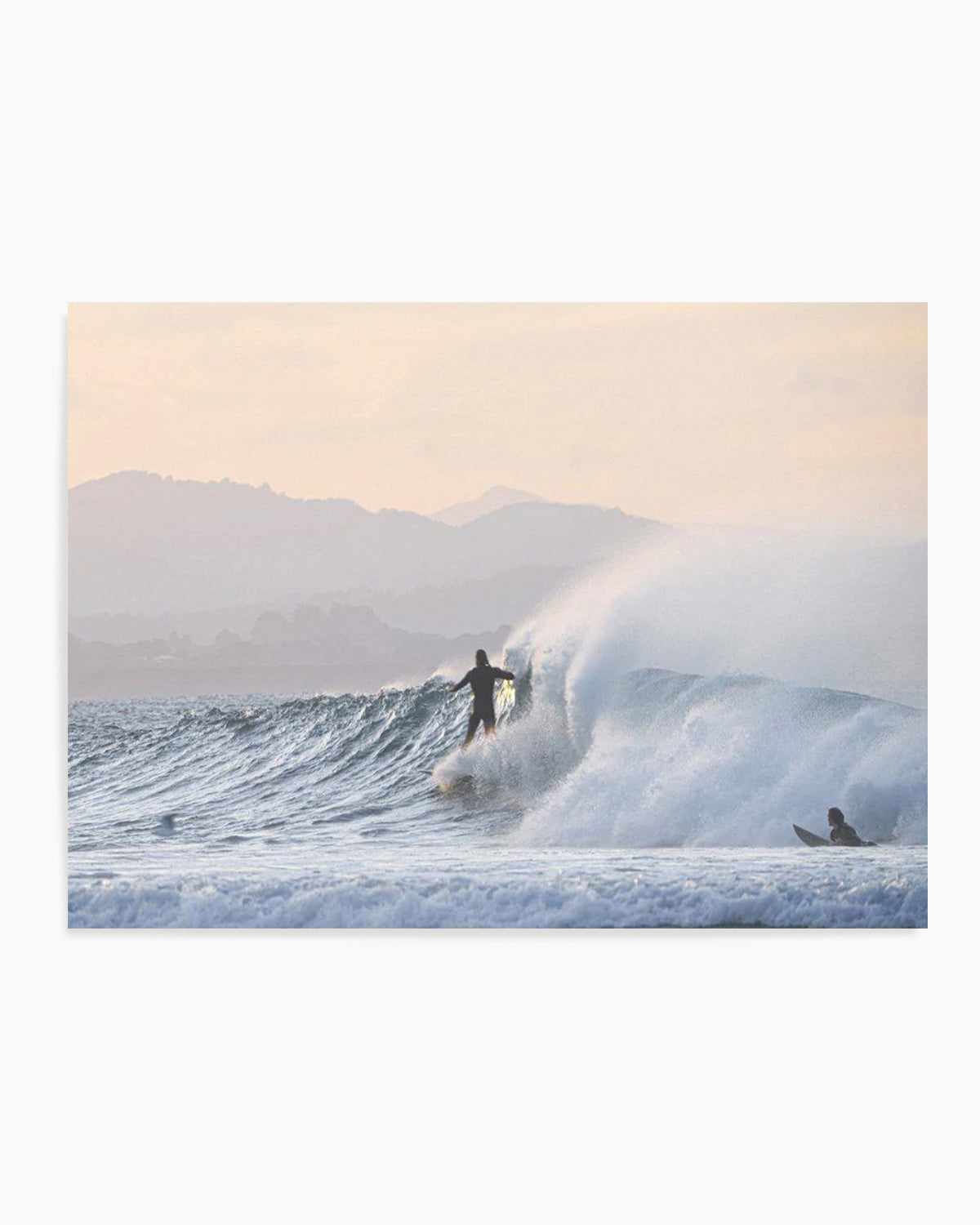 Sunday Surf, The Pass Art Print