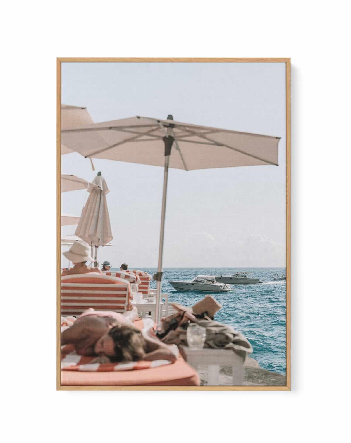 Sundays at Il San Pietro by Teigan Geercke | Framed Canvas Art Print from Olive et Oriel where you can shop wallpaper and artworks online