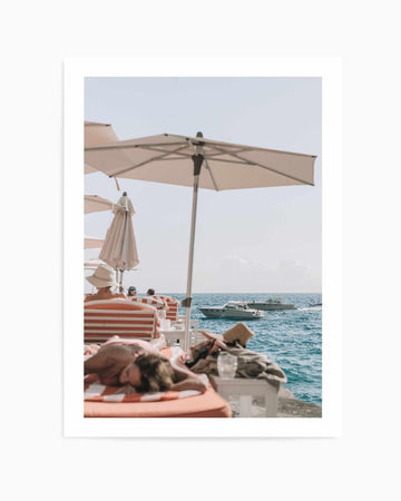 Sundays at Il San Pietro by Teigan Geercke | Art Print from Olive et Oriel where you can shop wallpaper and artworks online