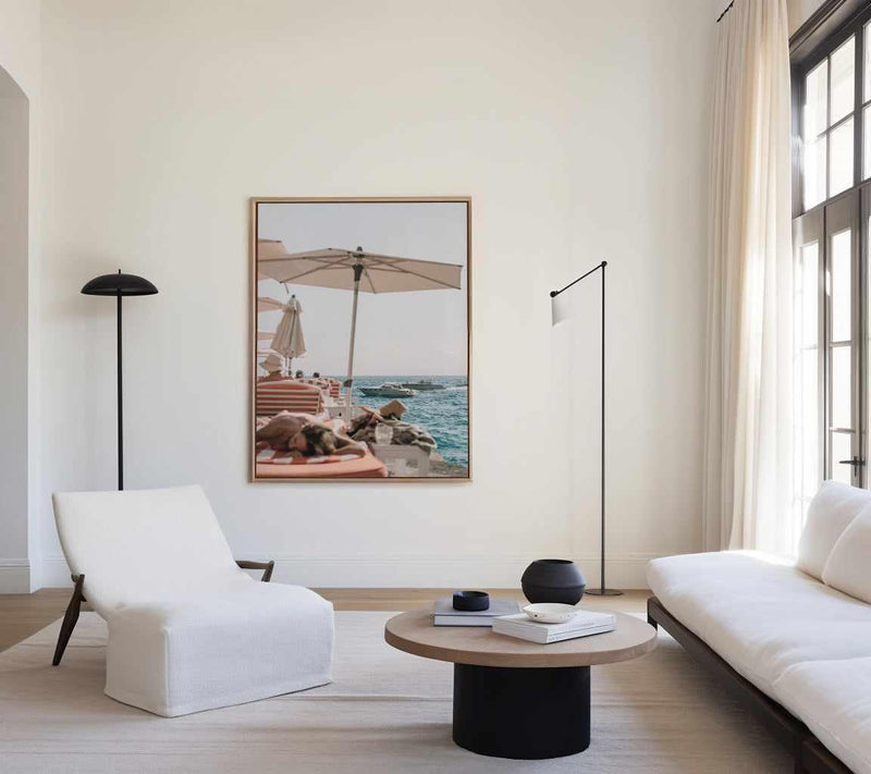 Sundays at Il San Pietro by Teigan Geercke | Framed Canvas Art Print from Olive et Oriel where you can shop wallpaper and artworks online