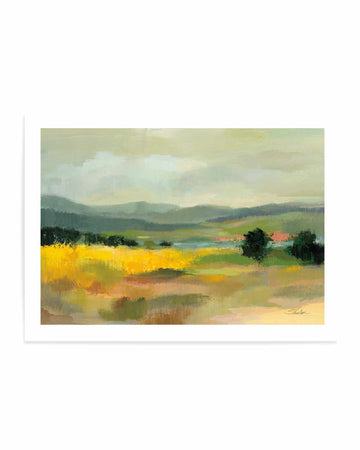 Sunflower Field | Art Print from Olive et Oriel where you can shop wallpaper and artworks online