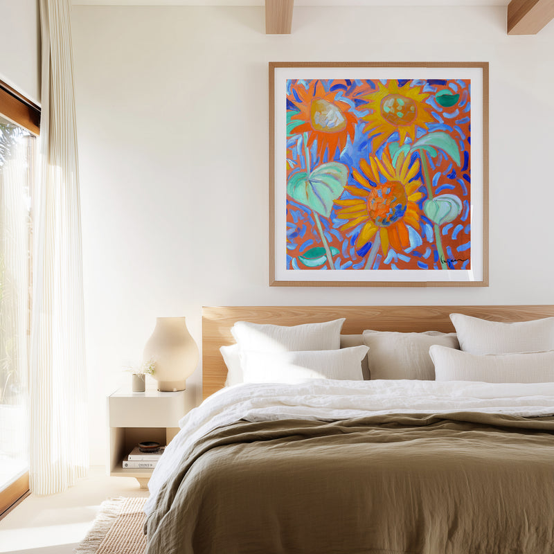 Sunflower Sage II by Dorothy Fagan | Art Print