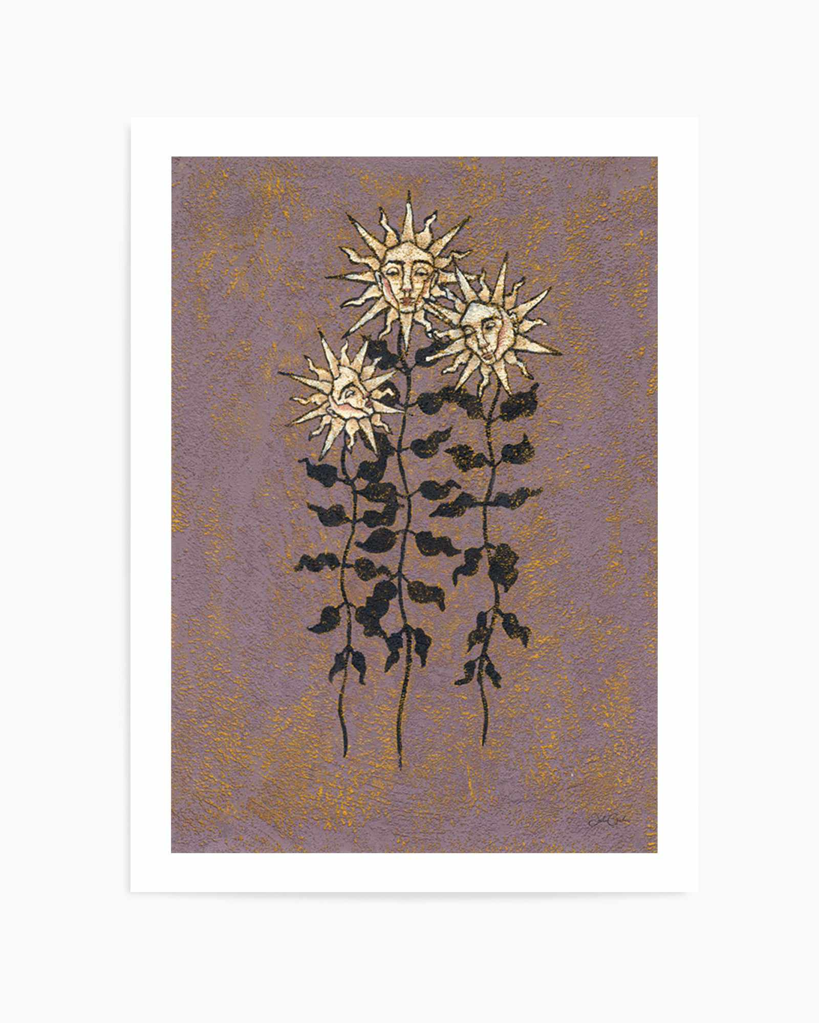 Sunflower Sisters | Art Print