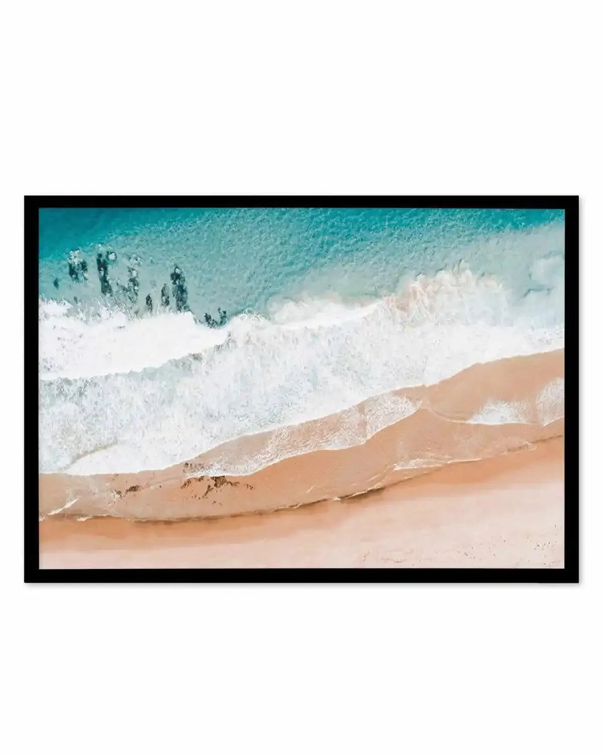 Sunkissed Sands | Aerial Photo Wall Art Print from Olive et Oriel where you can shop wallpaper and artworks online