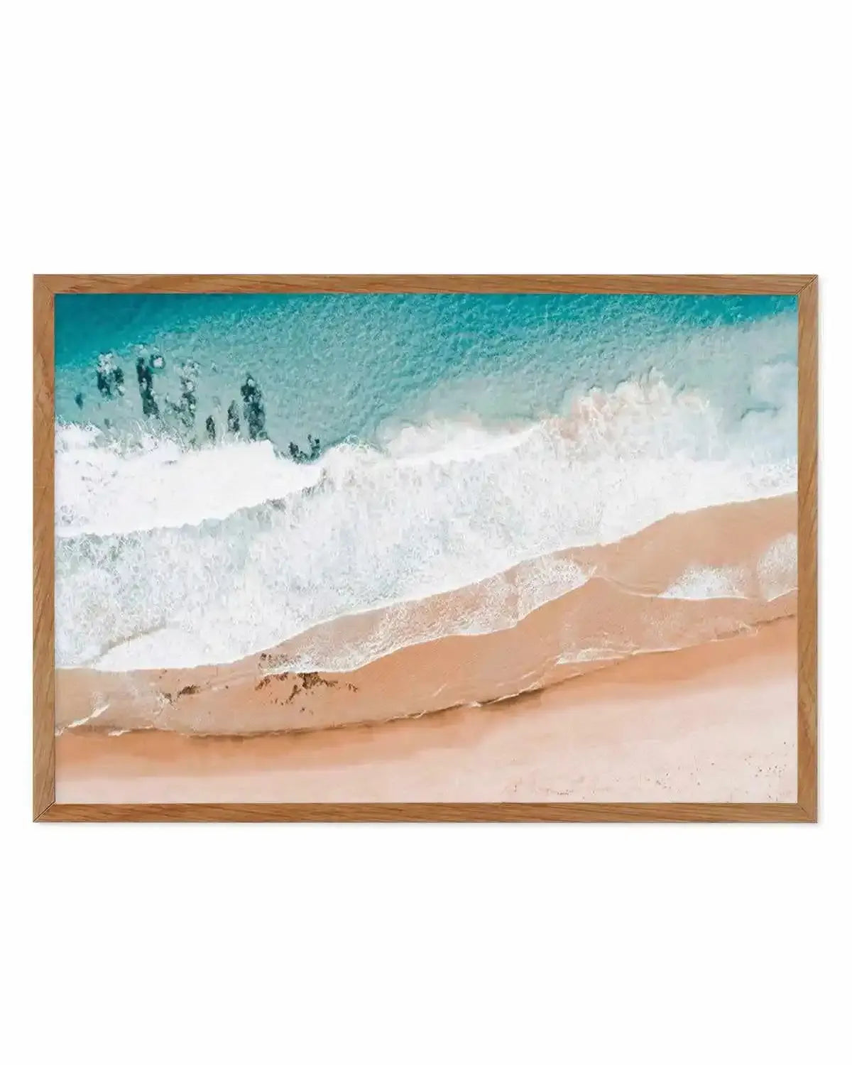 Sunkissed Sands | Aerial Photo Wall Art Print from Olive et Oriel where you can shop wallpaper and artworks online