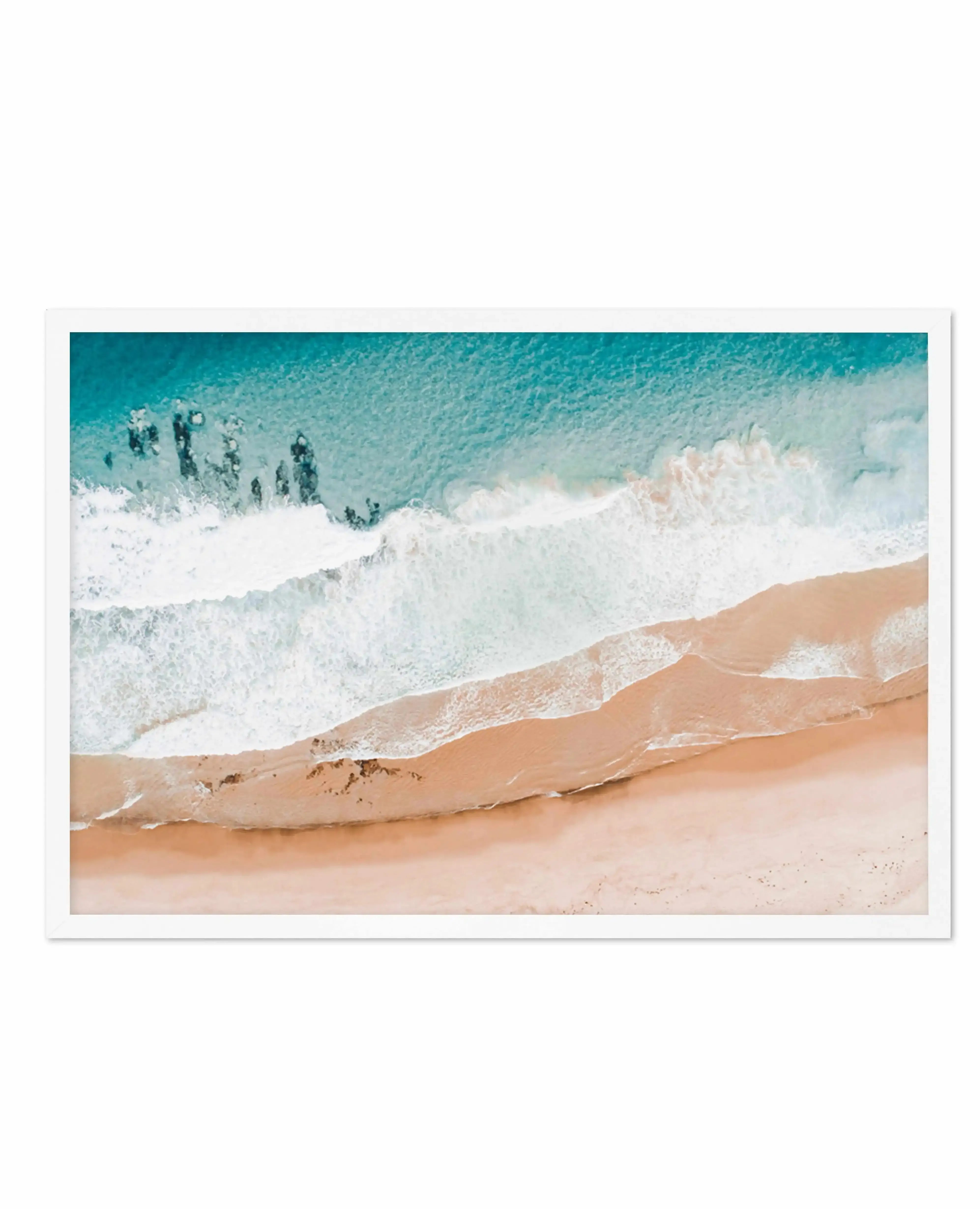 Sunkissed Sands Art Print-PRINT-Olive et Oriel-Olive et Oriel-A5 | 5.8" x 8.3" | 14.8 x 21cm-White-With White Border-Buy-Australian-Art-Prints-Online-with-Olive-et-Oriel-Your-Artwork-Specialists-Austrailia-Decorate-With-Coastal-Photo-Wall-Art-Prints-From-Our-Beach-House-Artwork-Collection-Fine-Poster-and-Framed-Artwork
