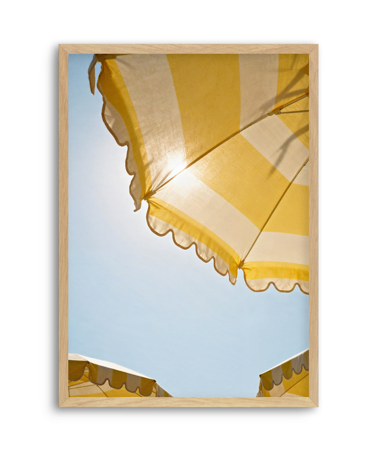 Sunlit Stripe | Art Print from Olive et Oriel where you can shop wallpaper and artworks online