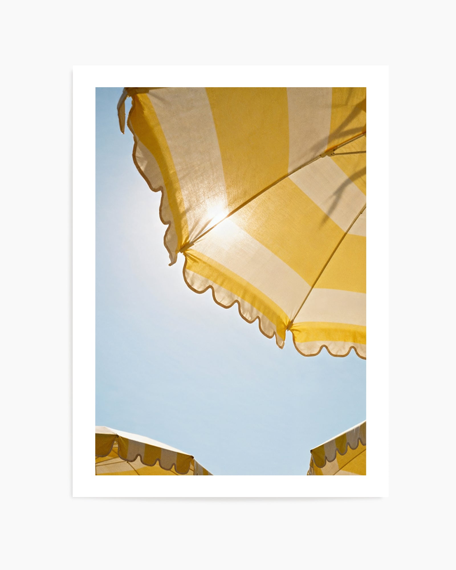 Sunlit Stripe | Art Print from Olive et Oriel where you can shop wallpaper and artworks online