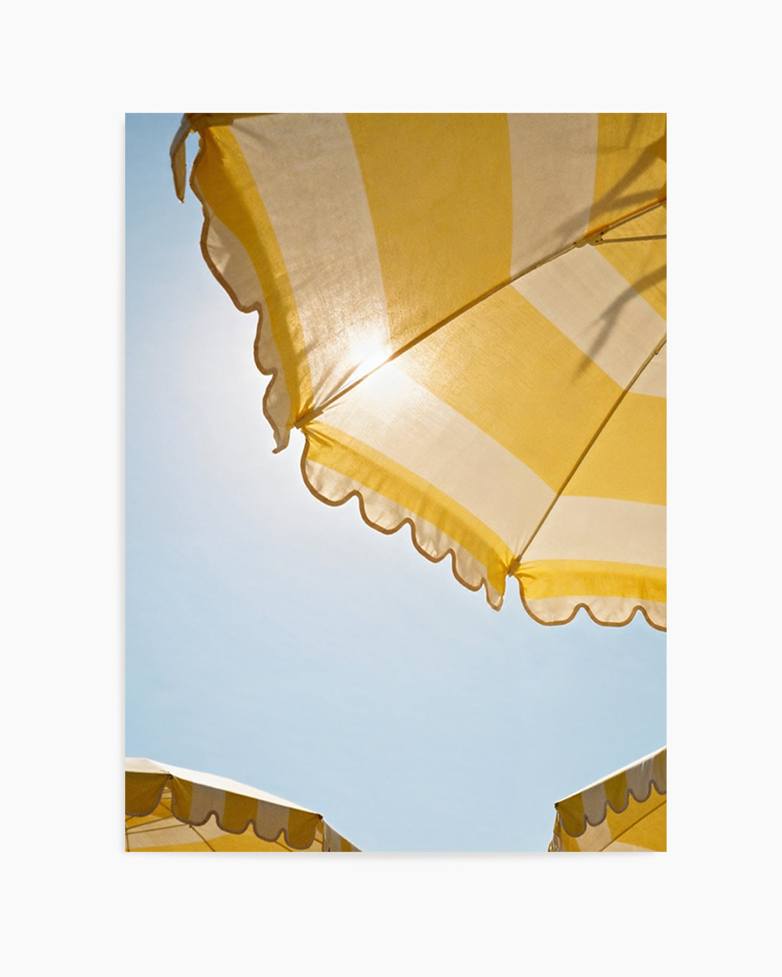 Sunlit Stripe | Art Print from Olive et Oriel where you can shop wallpaper and artworks online