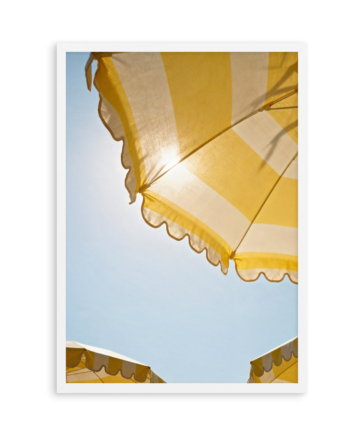 Sunlit Stripe | Art Print from Olive et Oriel where you can shop wallpaper and artworks online