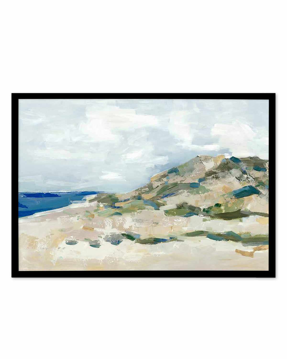 Sunny Beach Dune Art Print